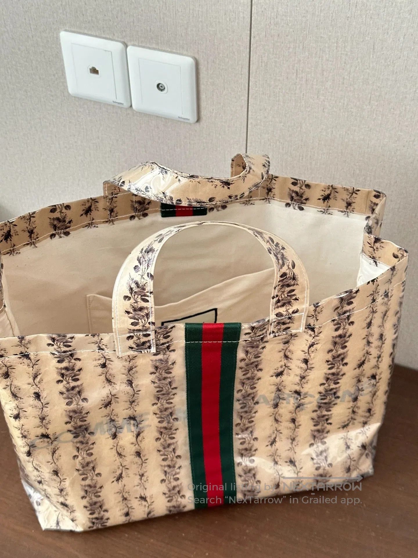 Comme des Garcons CDG x Gucci Limited Edition Tote Bag. Size ONE SIZE - 9 Thumbnail