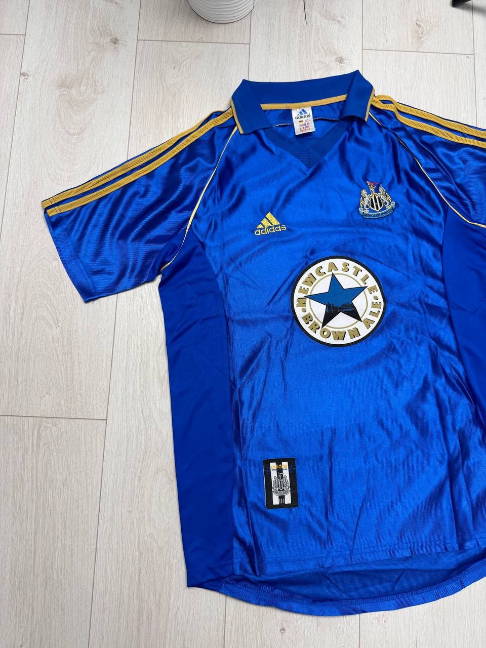Adidas Vintage Adidas Newcastle united soccer jersey Size US L / EU 52-54 / 3 - 2 Thumbnail