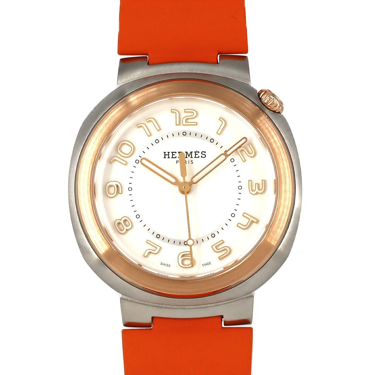 Hermes Hermes Hermes Hermes Cut Au750 Stainless Steel Automatic Metal Automatic SD1.520 DUTY FREE for USA Size ONE SIZE - 1 Thumbnail