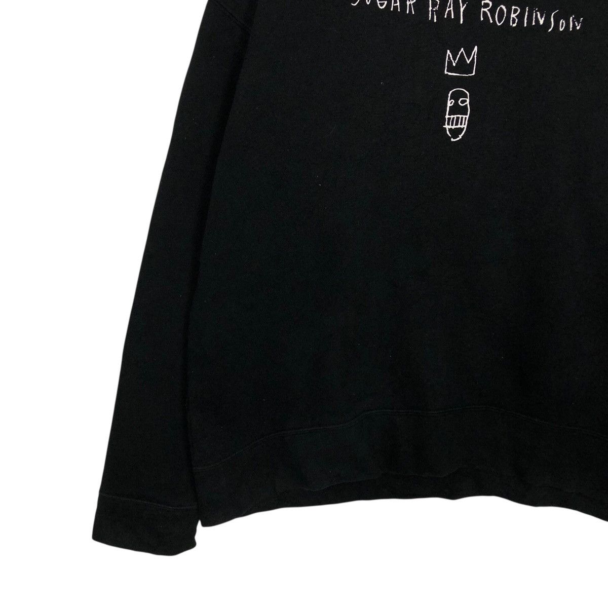 Jean-Michel Basquiat 📌Long Sleeve Sweatshirt Jean Michel Basquit Big Logo Size US M / EU 48-50 / 2 - 5 Thumbnail