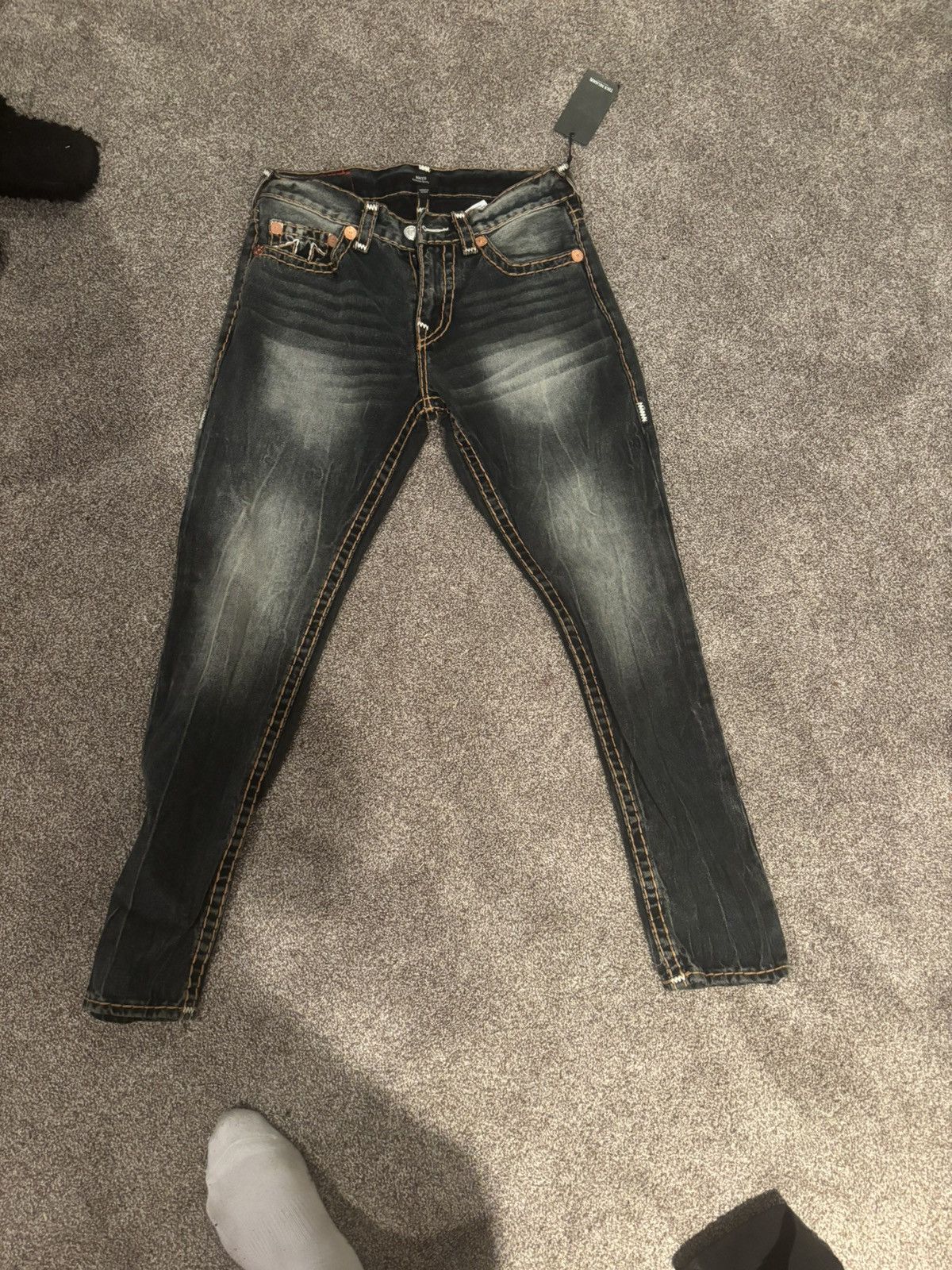 True Religion BECCA MID RISE SUPER T BOOTCUT JEAN Size 31" - 2 Thumbnail