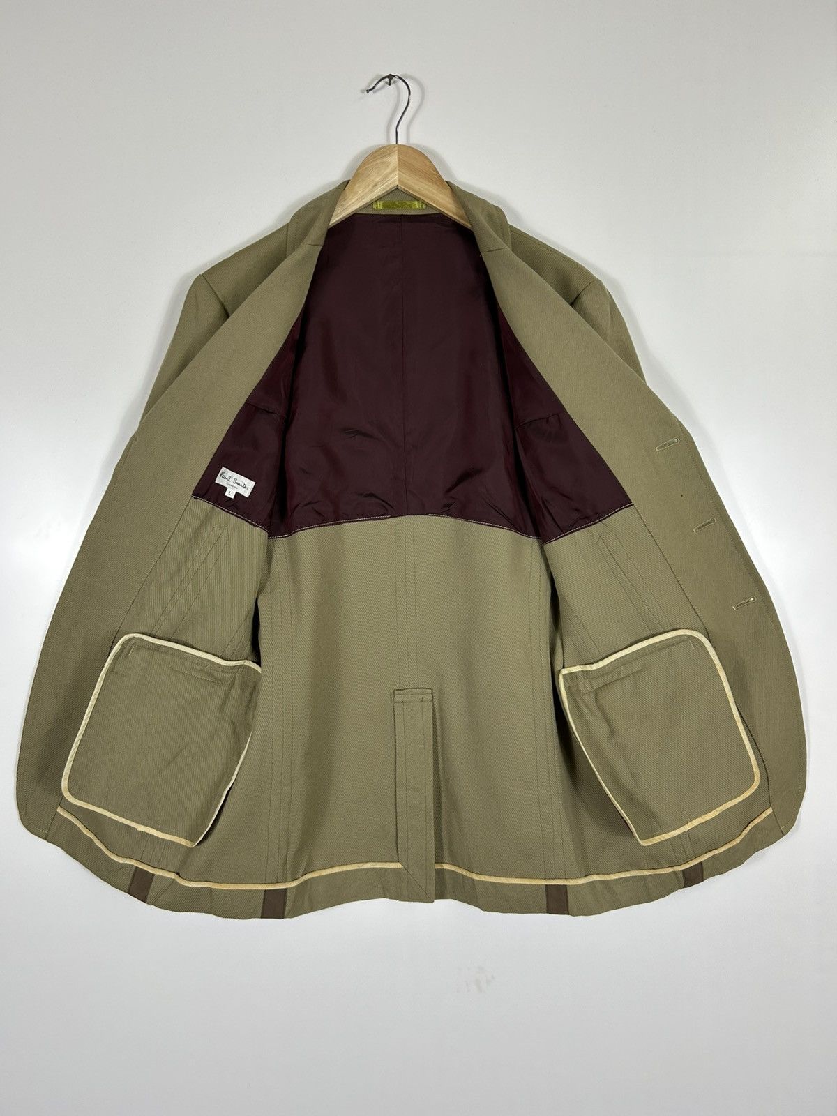 Paul Smith × Vintage ⚡️Vintage Paul Smith/Tailored Single Breast Coat Jacket Size US L / EU 52-54 / 3 - 7 Thumbnail