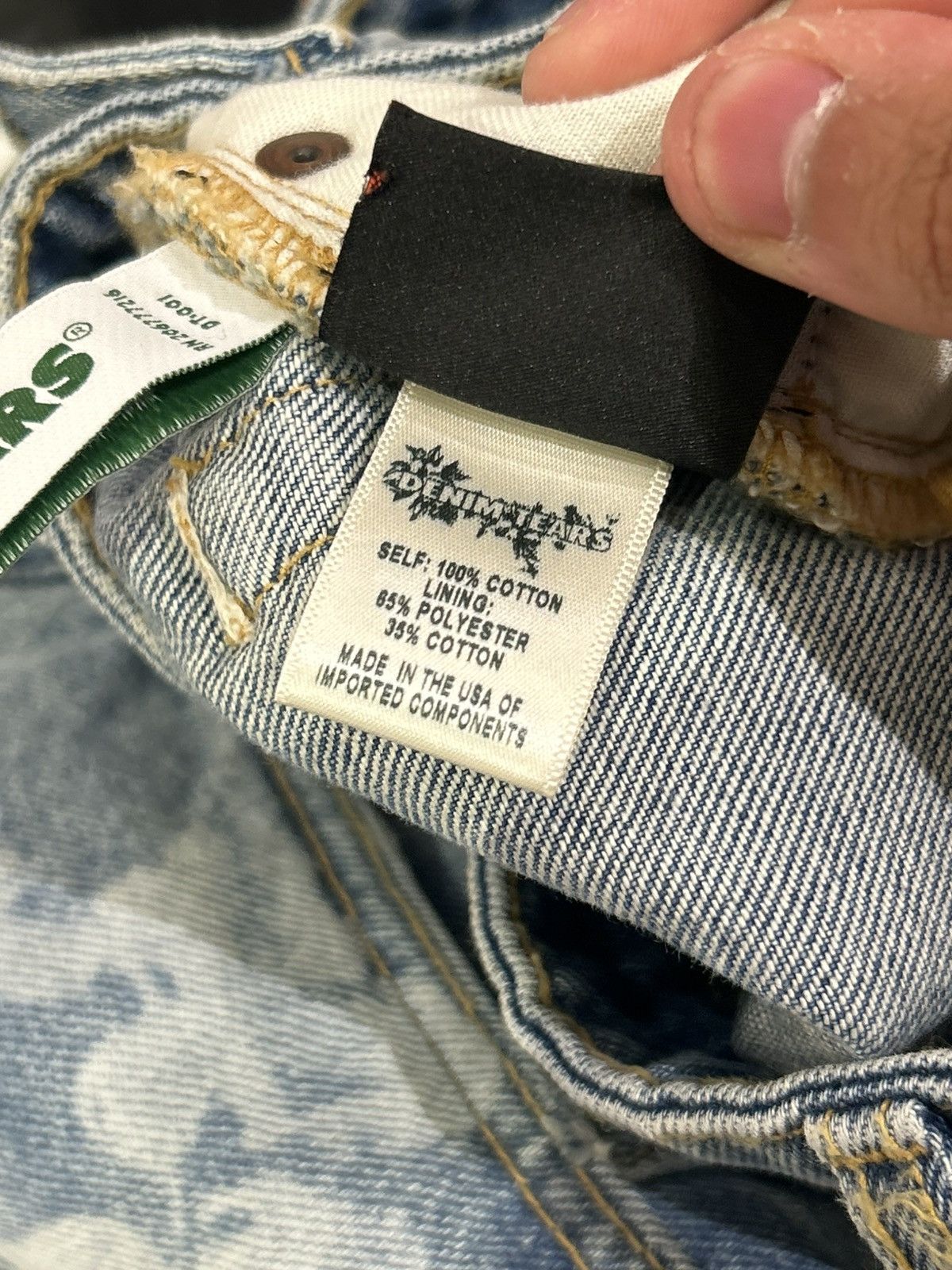 DENIM TEARS Denim tears laser wreath denim light wash Size US 34 / EU 50 - 5 Thumbnail