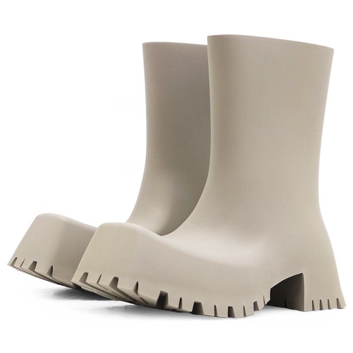 Balenciaga Balenciaga Balenciaga TROOPER Rubber Boots Plastic / Synthetic Shoes 680660 DUTY FREE for USA Size ONE SIZE - 1 Thumbnail