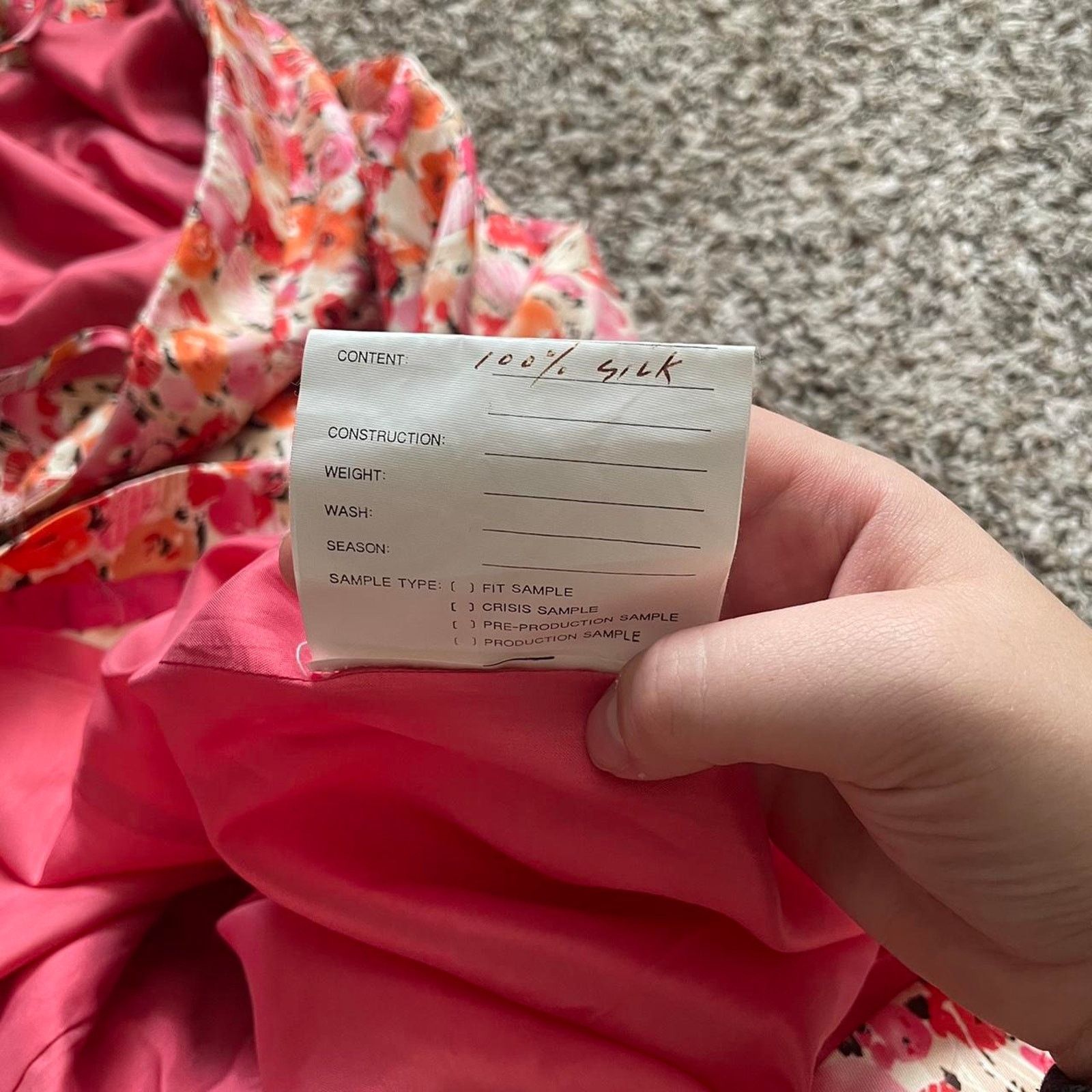 Ann Taylor × Vintage Sample 2001 Vintage Ann Taylor Summer Dress Size M / US 6-8 / IT 42-44 - 5 Thumbnail