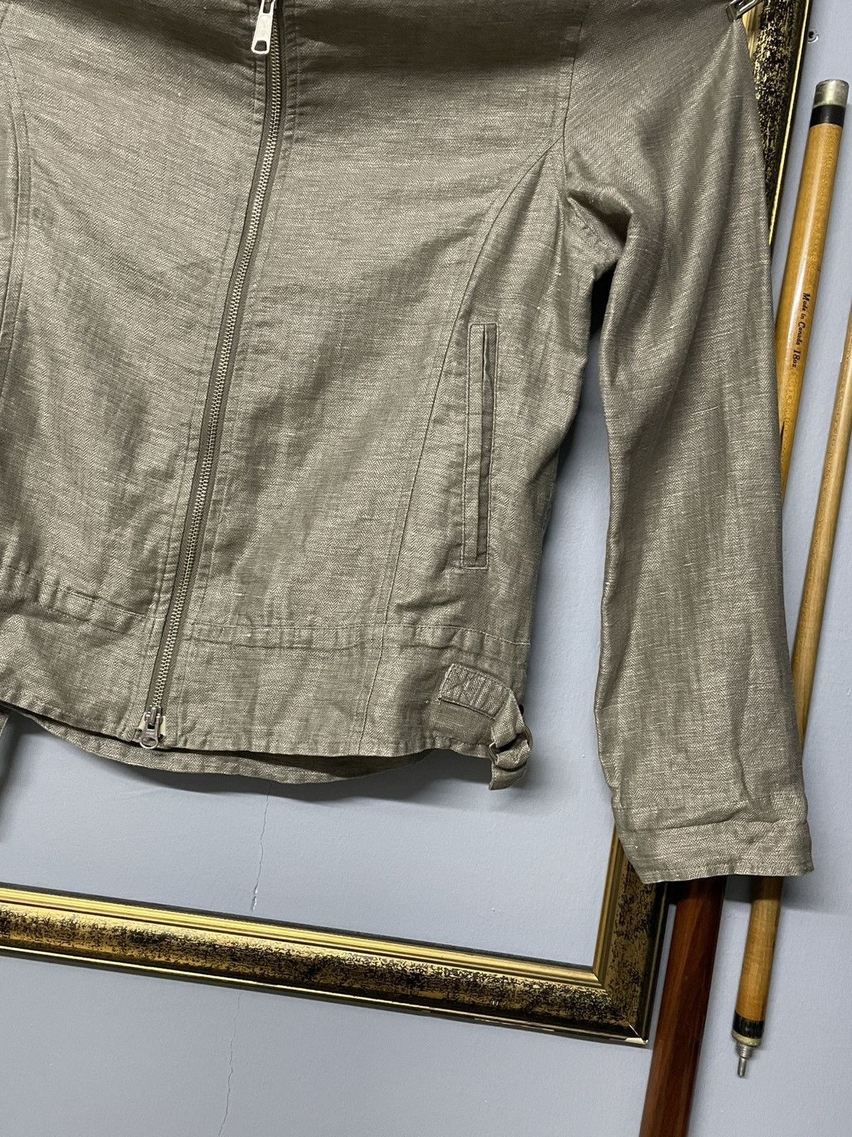 Takeo Kikuchi Vintage Designer Japan TakeoKikuchi Bike Jacket Casual Style Size US S / EU 44-46 / 1 - 4 Thumbnail
