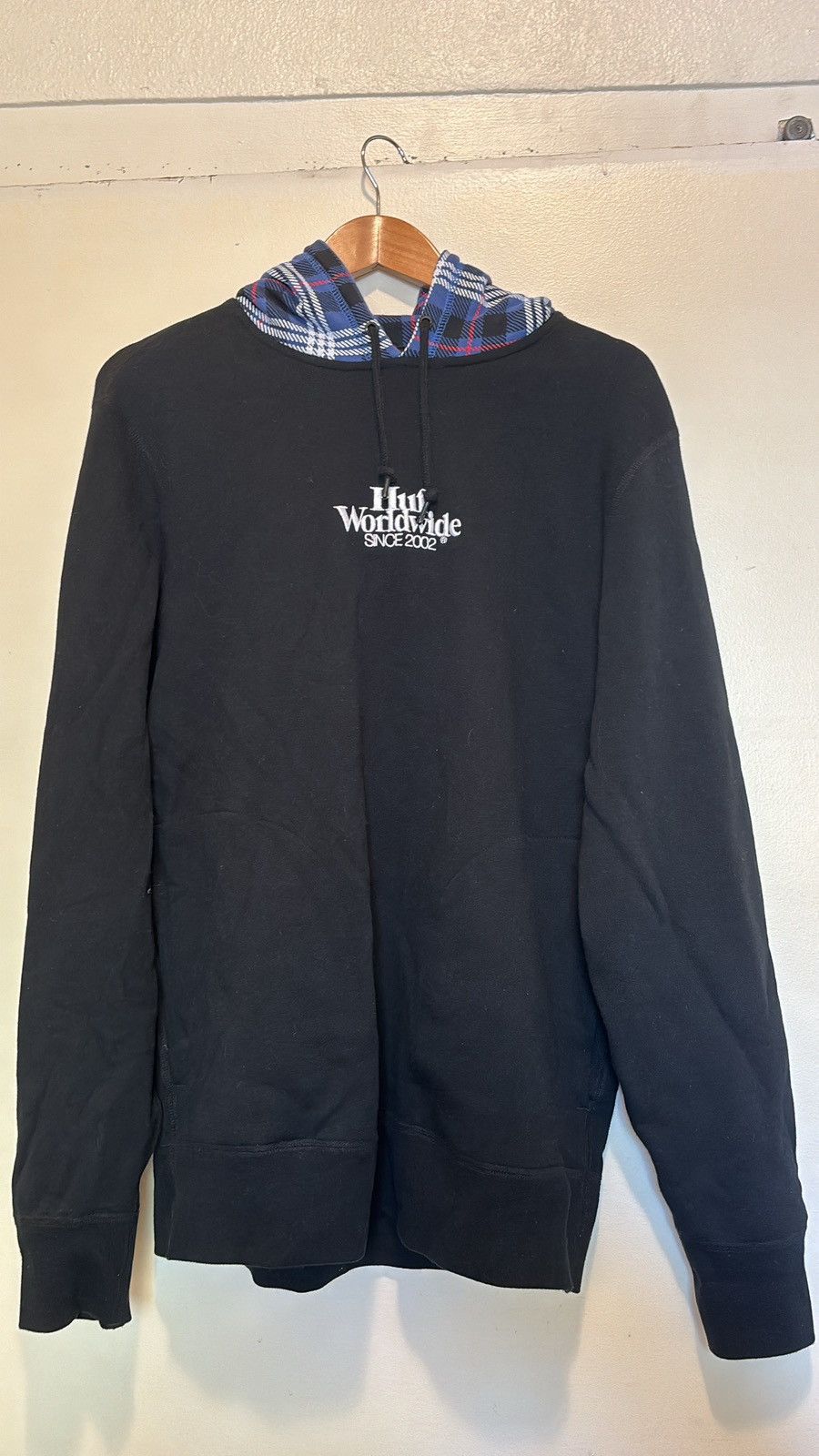 Huf Huf Plaid Hoodie Size US M / EU 48-50 / 2 - 1 Thumbnail
