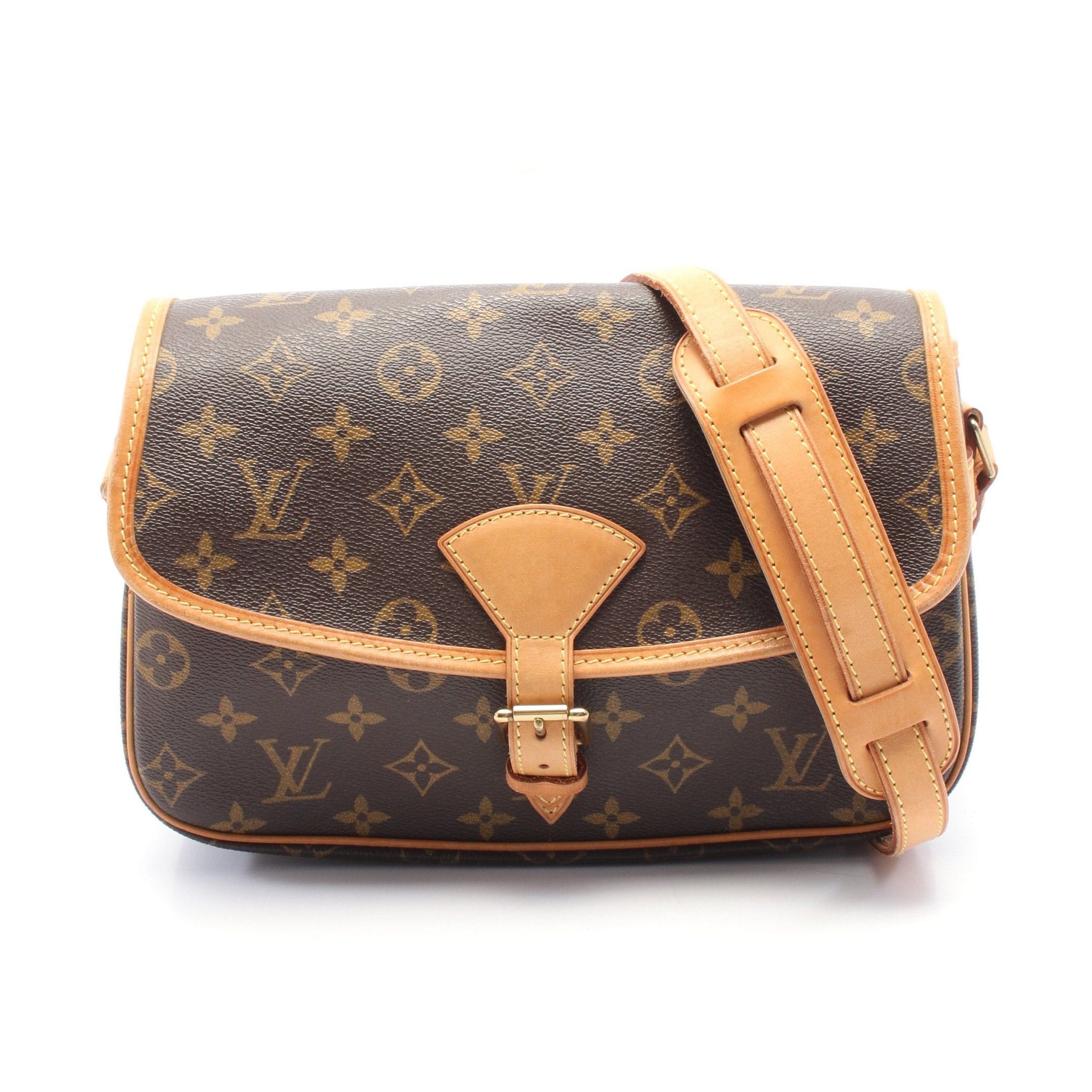 Louis Vuitton Louis Vuitton Sologne Monogram Shoulder Bag Leather Brown Size ONE SIZE - 1 Thumbnail