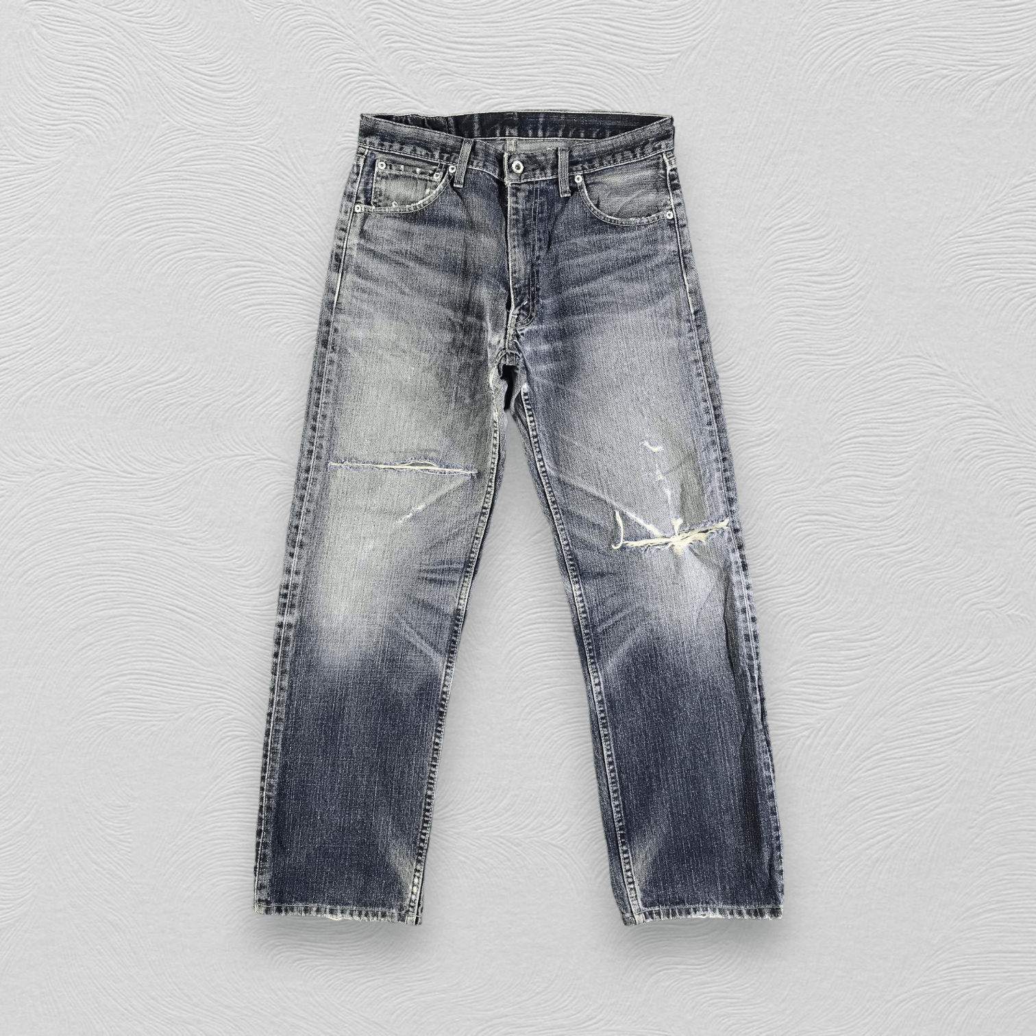 Levi's Vintage Levis 503 Jeans Distresed Denim KJ3141 Size US 31 - 1 Thumbnail