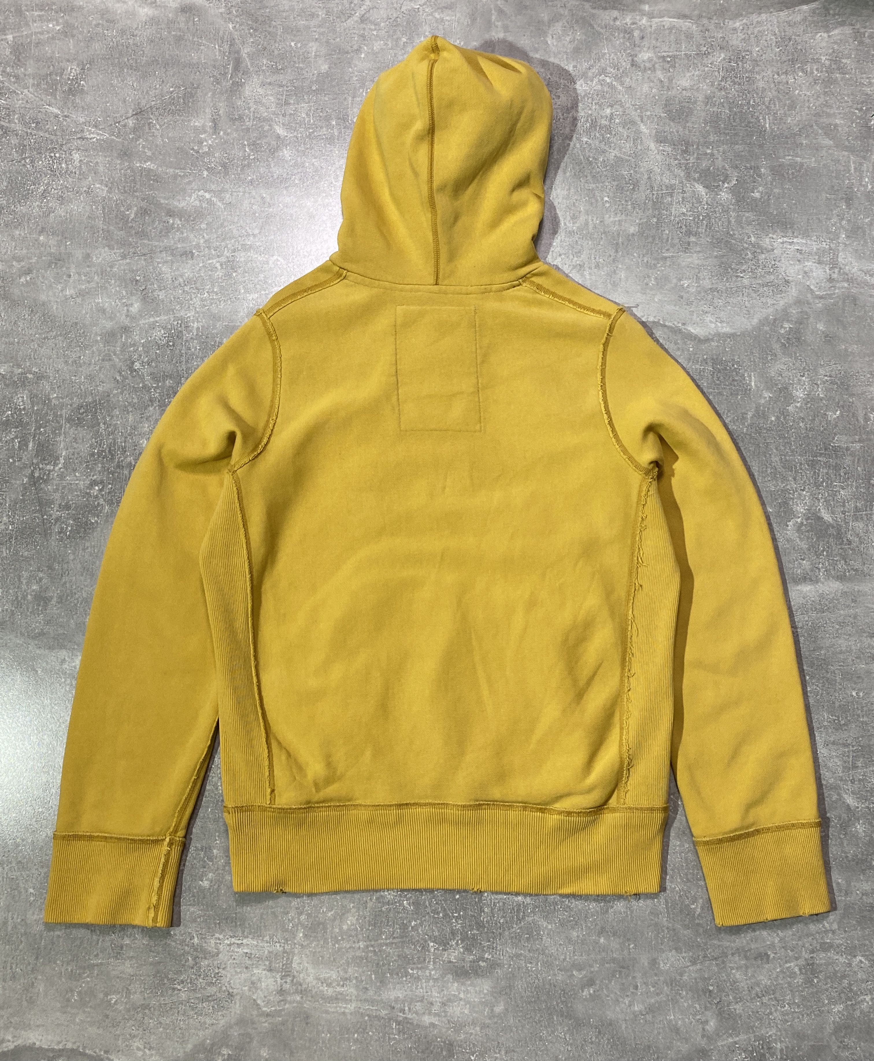 Abercrombie & Fitch #35 Big Logo Hoodie Distressed Style