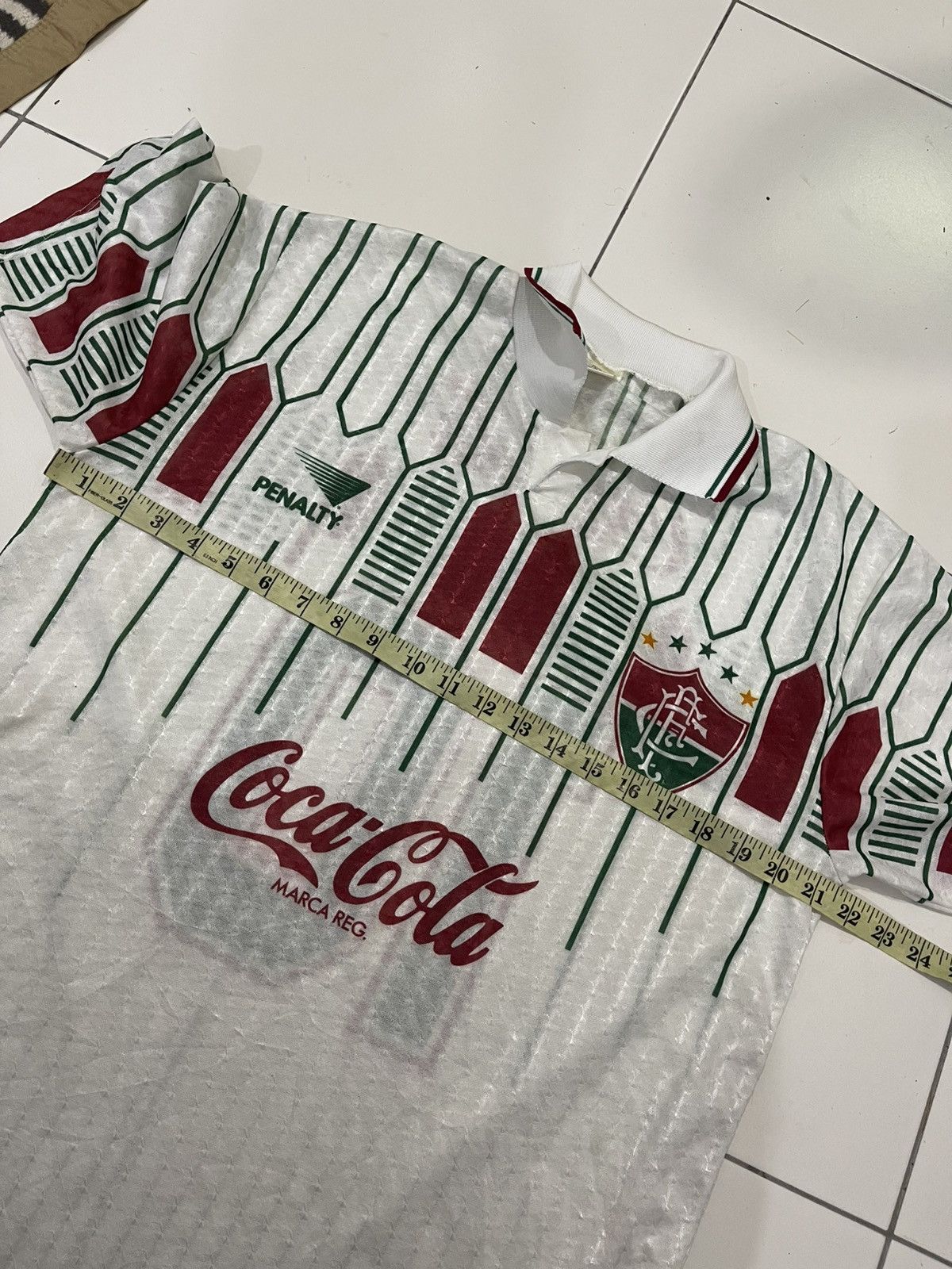 Penalty × Vintage Vintage Fluminense Away Jersey Size US L / EU 52-54 / 3 - 7 Thumbnail