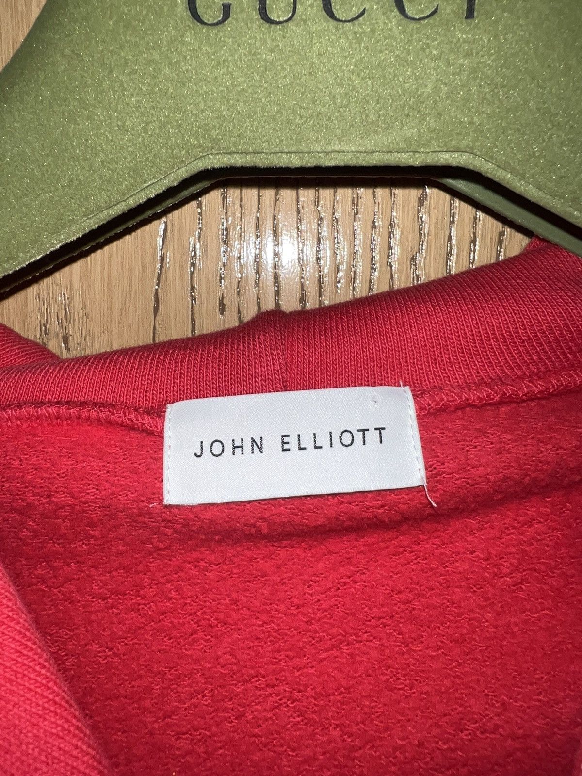 John Elliott John Elliott Red Salt Wash Beach Hoodie Size Large Size US L / EU 52-54 / 3 - 2 Thumbnail