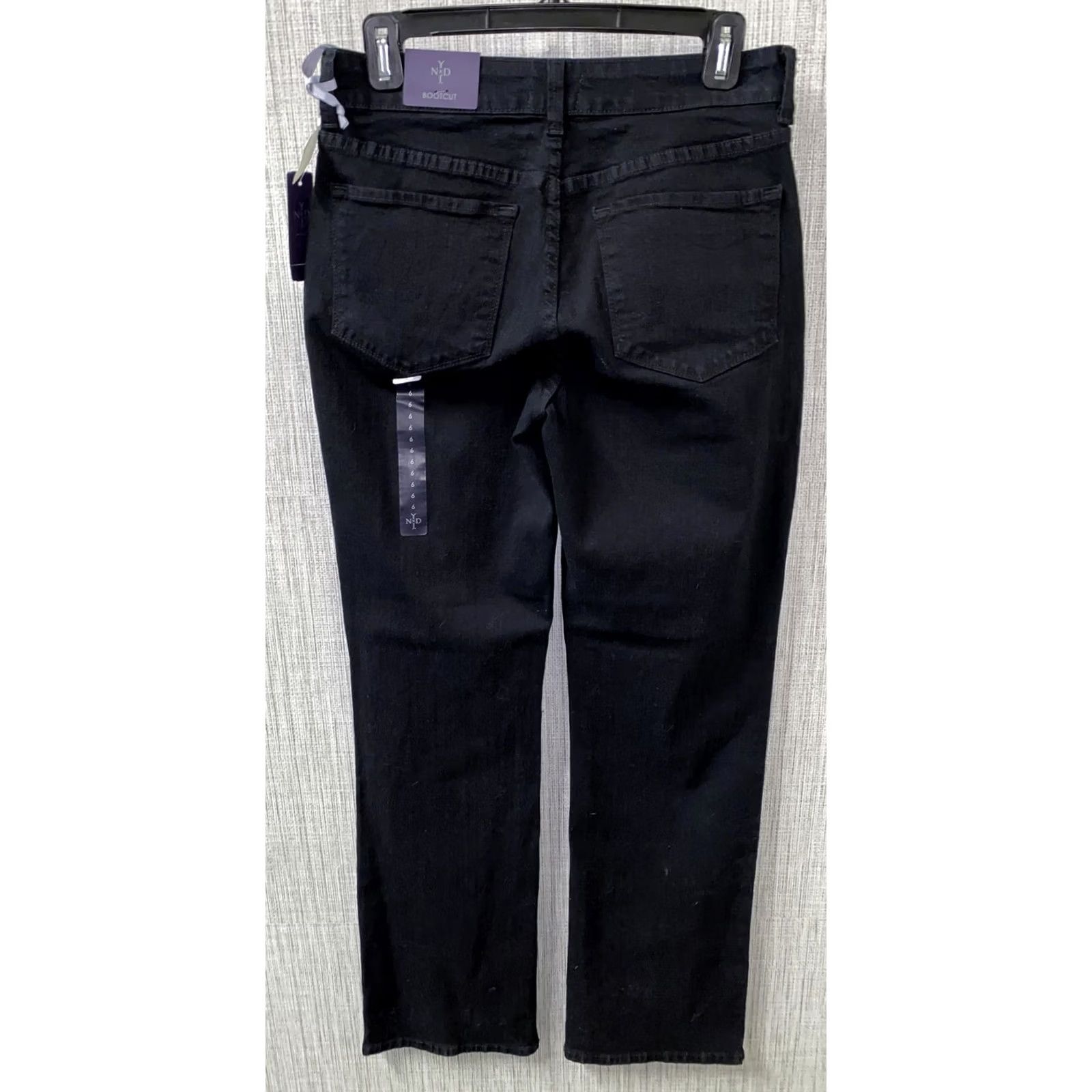 Vintage N X D Pants Womens 6 Black Original Slim Fit Casual Size NWT Bootcut Size 28" / US 6 / IT 42 - 4 Thumbnail
