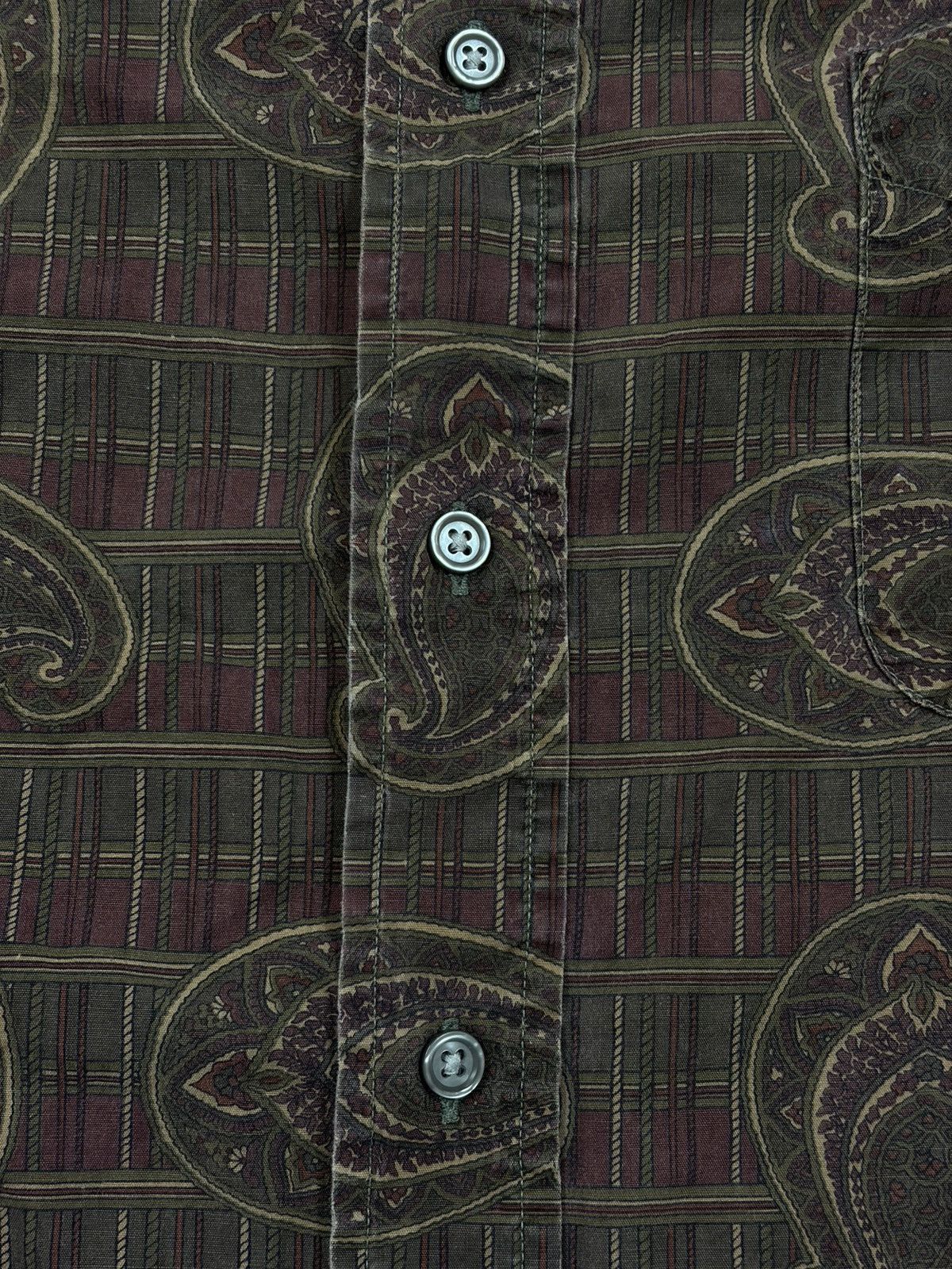 B.D. Baggies Vintage B.D. Baggies Shirt Paisley Button Long Sleeve USA Size US L / EU 52-54 / 3 - 2 Thumbnail