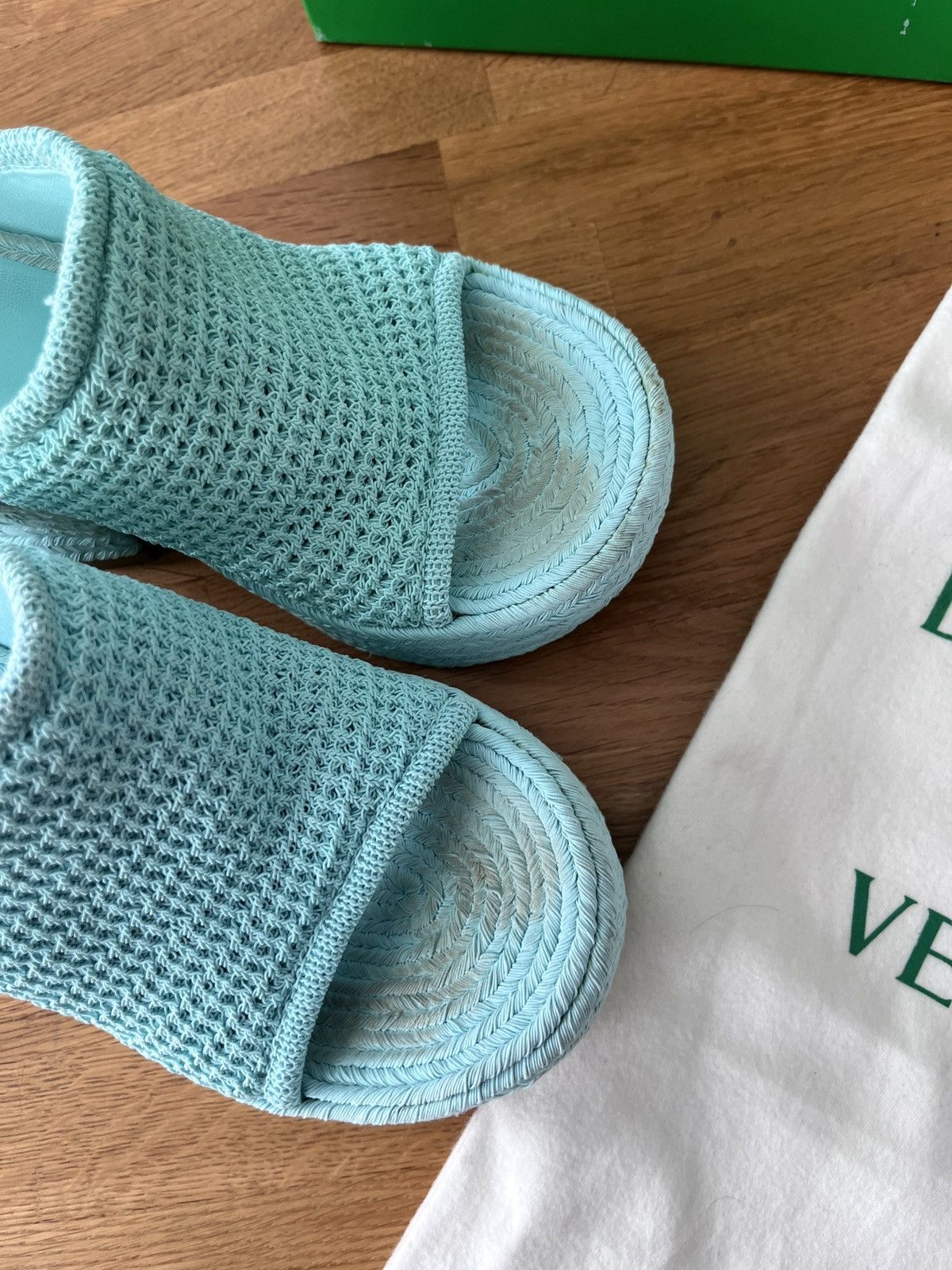 Bottega Veneta Bottega Veneta wedge sandals 38 Size US 7 / IT 37 - 11 Thumbnail