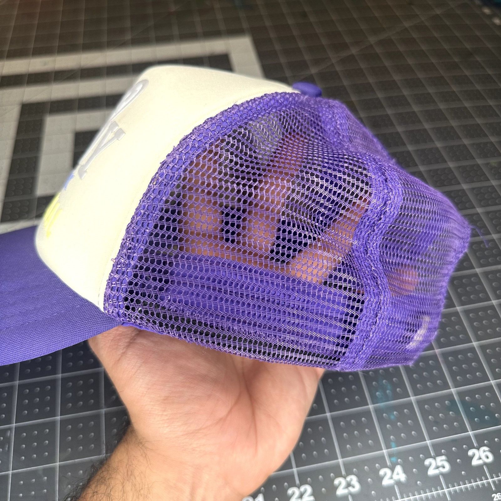 Vandy The Pink Vandy The Pink Trucker Hat 'Purple' Size ONE SIZE - 3 Thumbnail