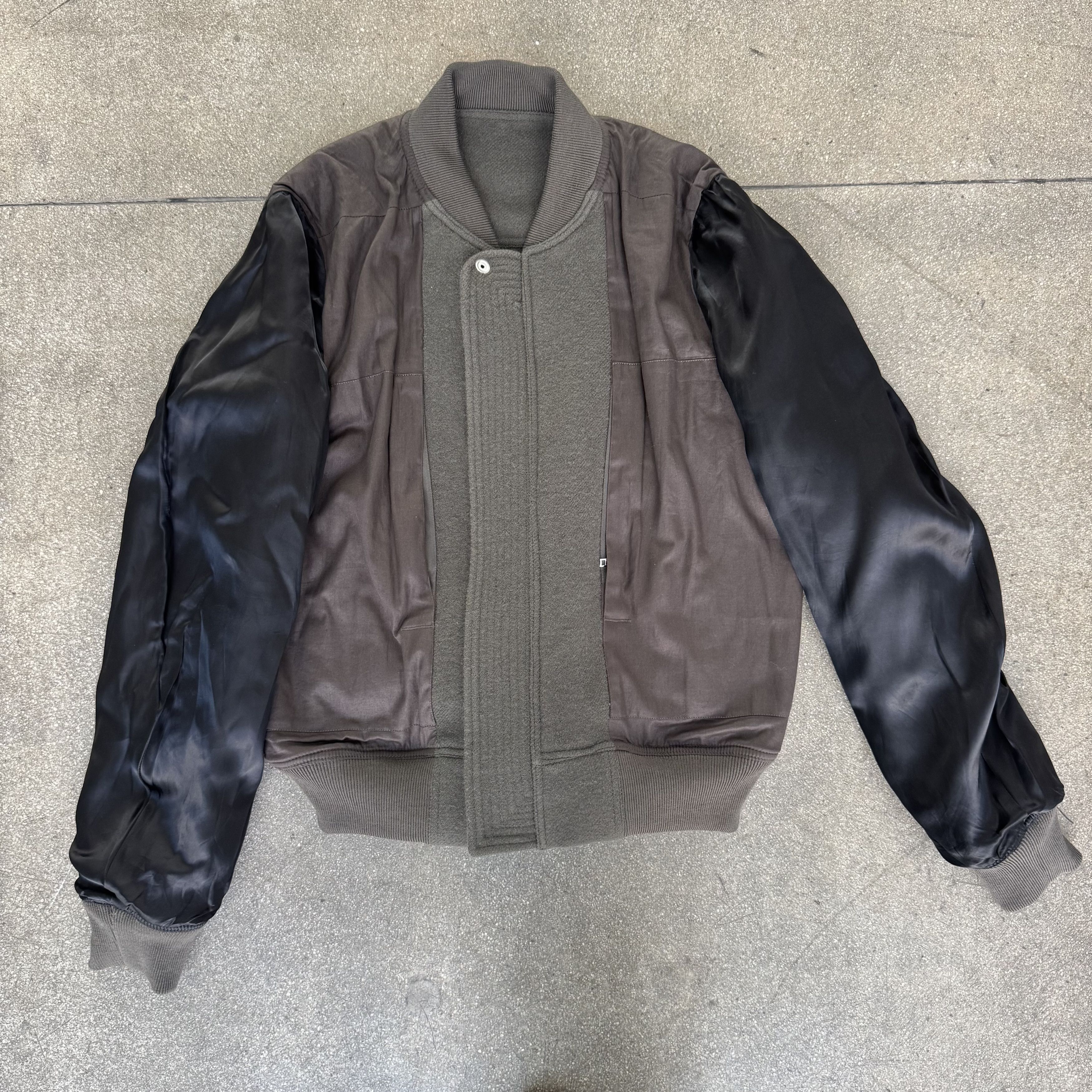 Rick Owens Wool Rick Owens Bauhaus Bomber Jacket Size US M / EU 48-50 / 2 - 7 Thumbnail