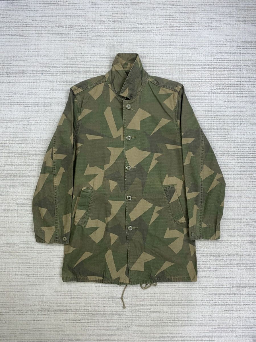 Japanese Brand × Vintage Vintage Rosebud Couples Worker Camo Army Field Style Jacket Size US M / EU 48-50 / 2 - 5 Thumbnail