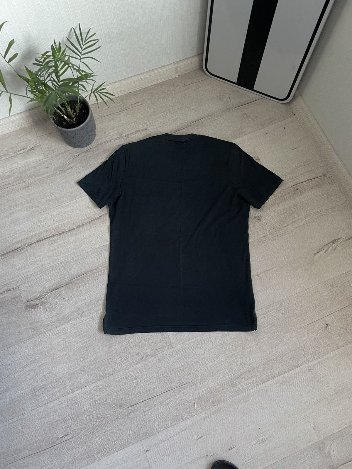 Versace × Vintage Vintage Versace Underwear Gym T-shirt With Blue Logo Y2k Size US S / EU 44-46 / 1 - 2 Thumbnail