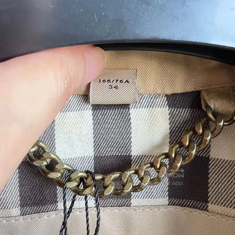 Burberry Burberry Khaki Cotton Women's Trench Coat. Size M / US 6-8 / IT 42-44 - 6 Thumbnail