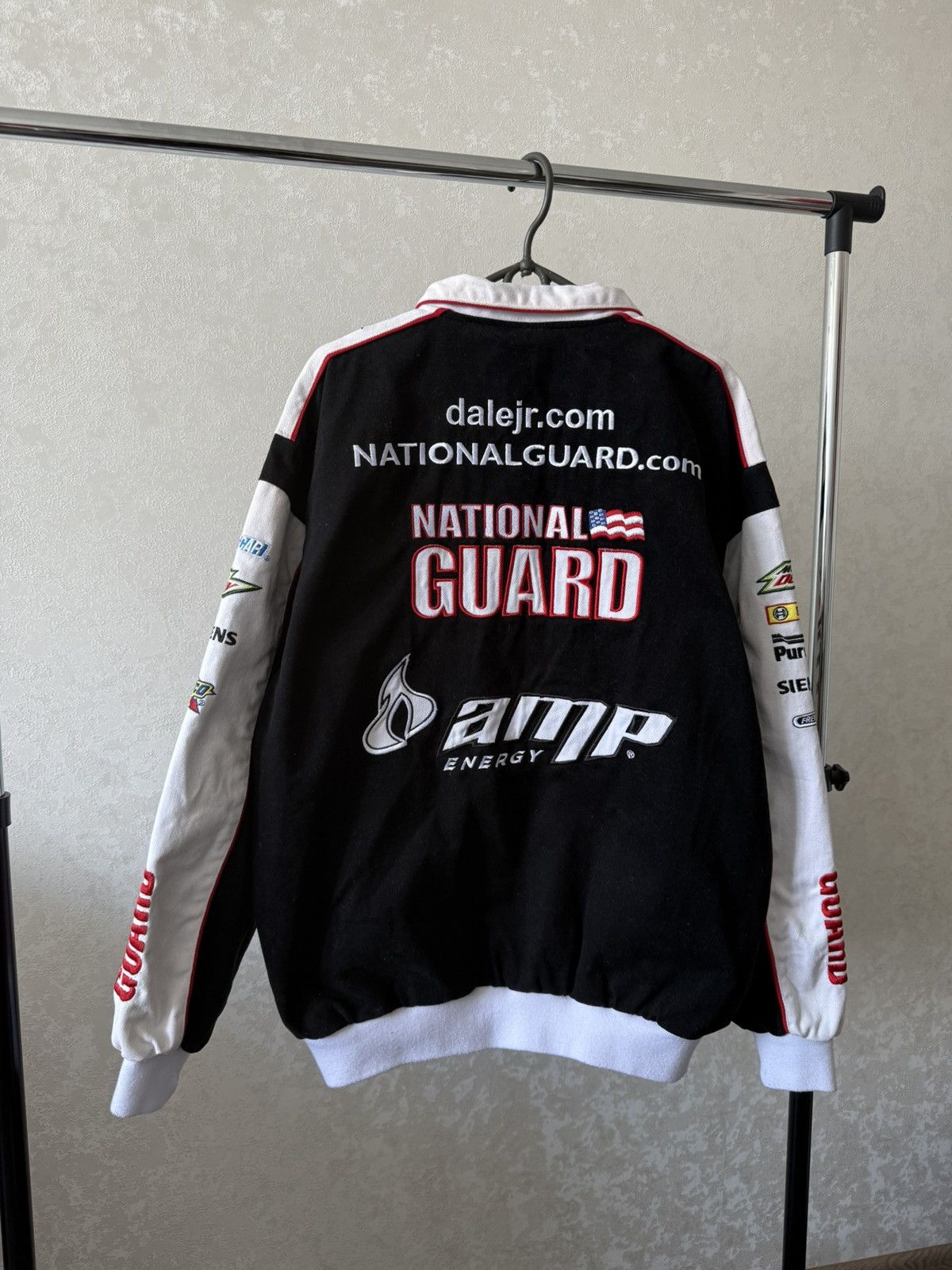 NASCAR Dale Earnhardt NASCAR Racing Jacket National Guard Chevrolet Size US M / EU 48-50 / 2 - 10 Thumbnail