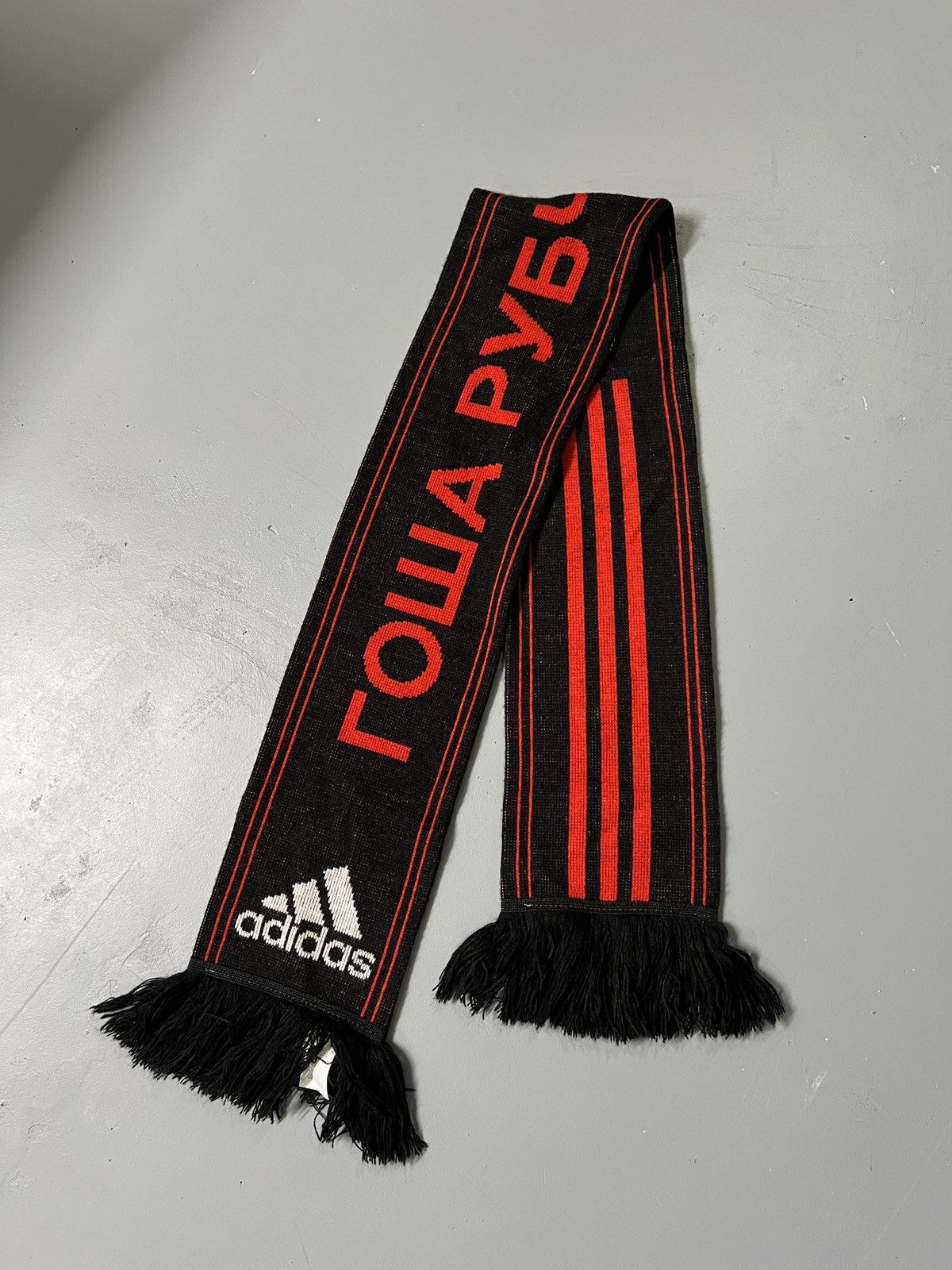 Gosha Rubchinskiy Gosha AW18 Scarf Black / Green | Grailed