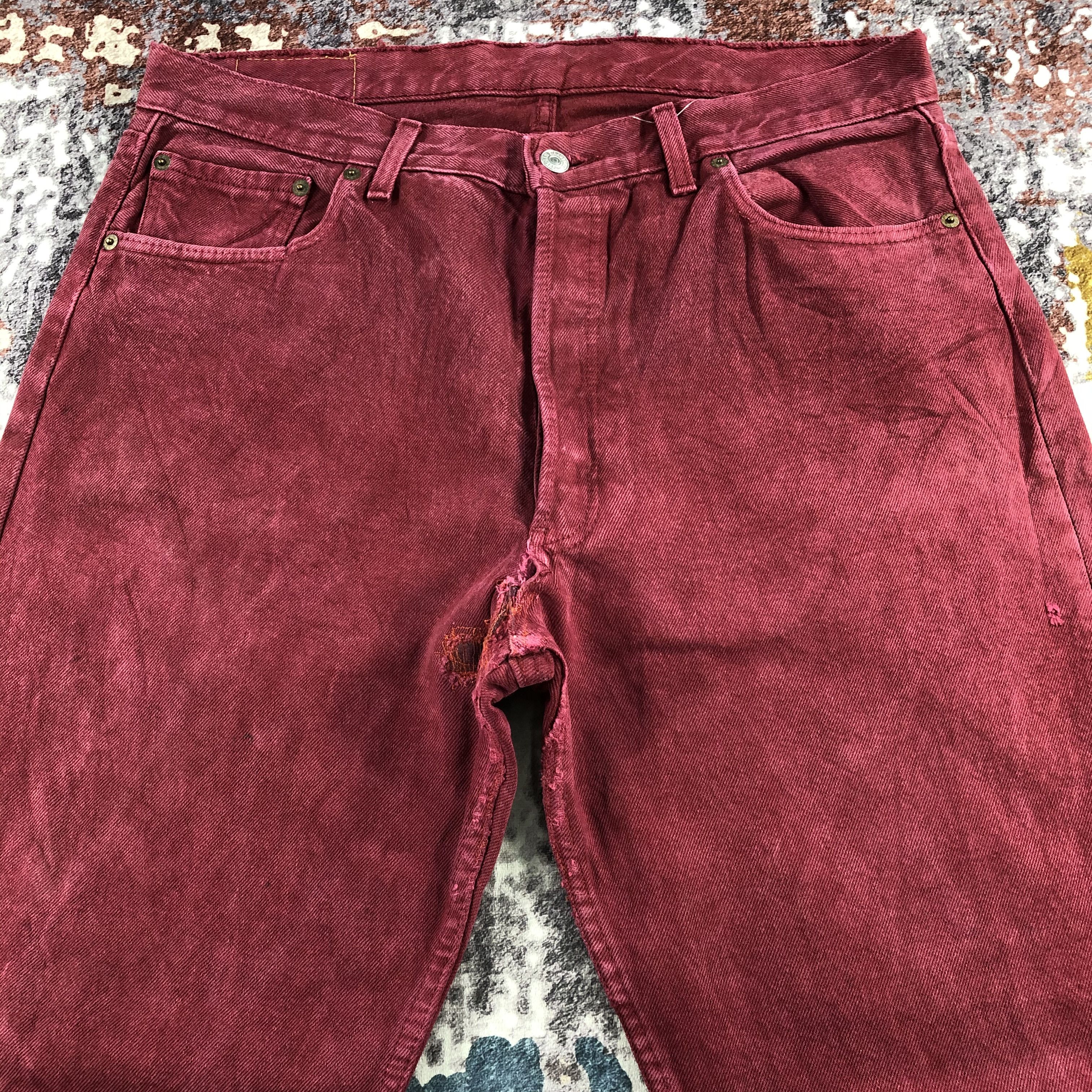 Levi's Vintage 90s Levis 501 Jeans-JM2680 Size US 36 / EU 52 - 3 Thumbnail