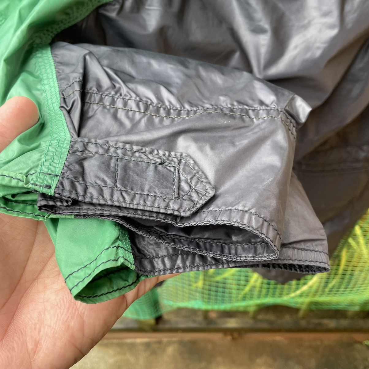 Benetton 🔥Benetton Formula One Two Layer Hooned Windbreaker Jacket Size US XL / EU 56 / 4 - 8 Thumbnail