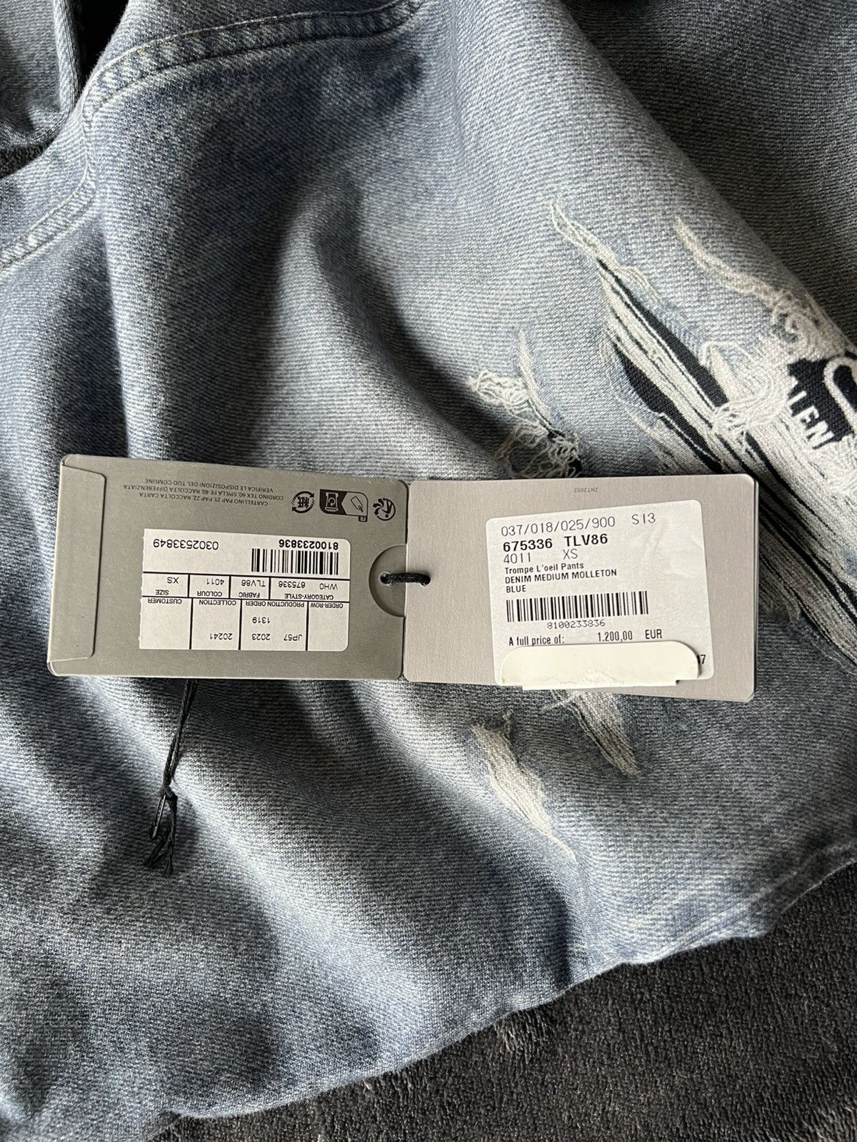 Balenciaga Balenciaga Trompe Loeil Pants Size US 32 / EU 48 - 18 Thumbnail