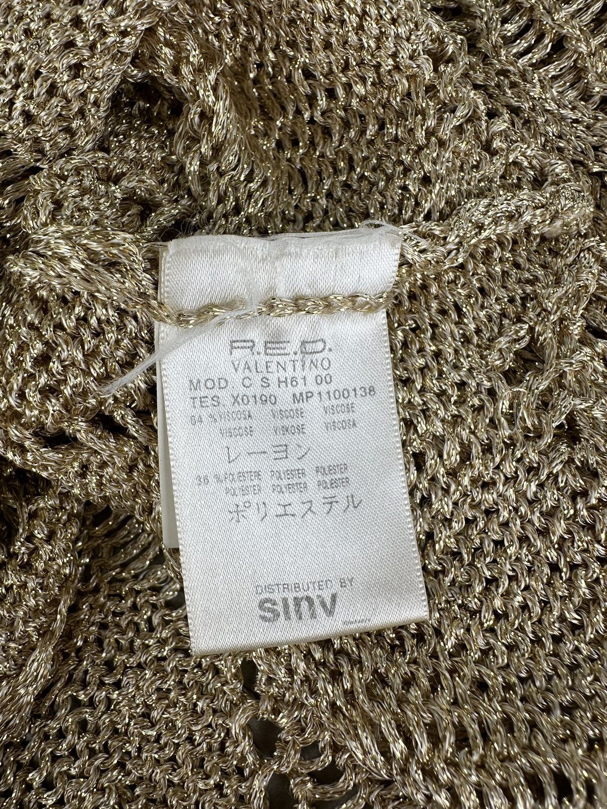 RED Valentino Red Valentino Knit Cropped Cardigan Size M / US 6-8 / IT 42-44 - 3 Thumbnail