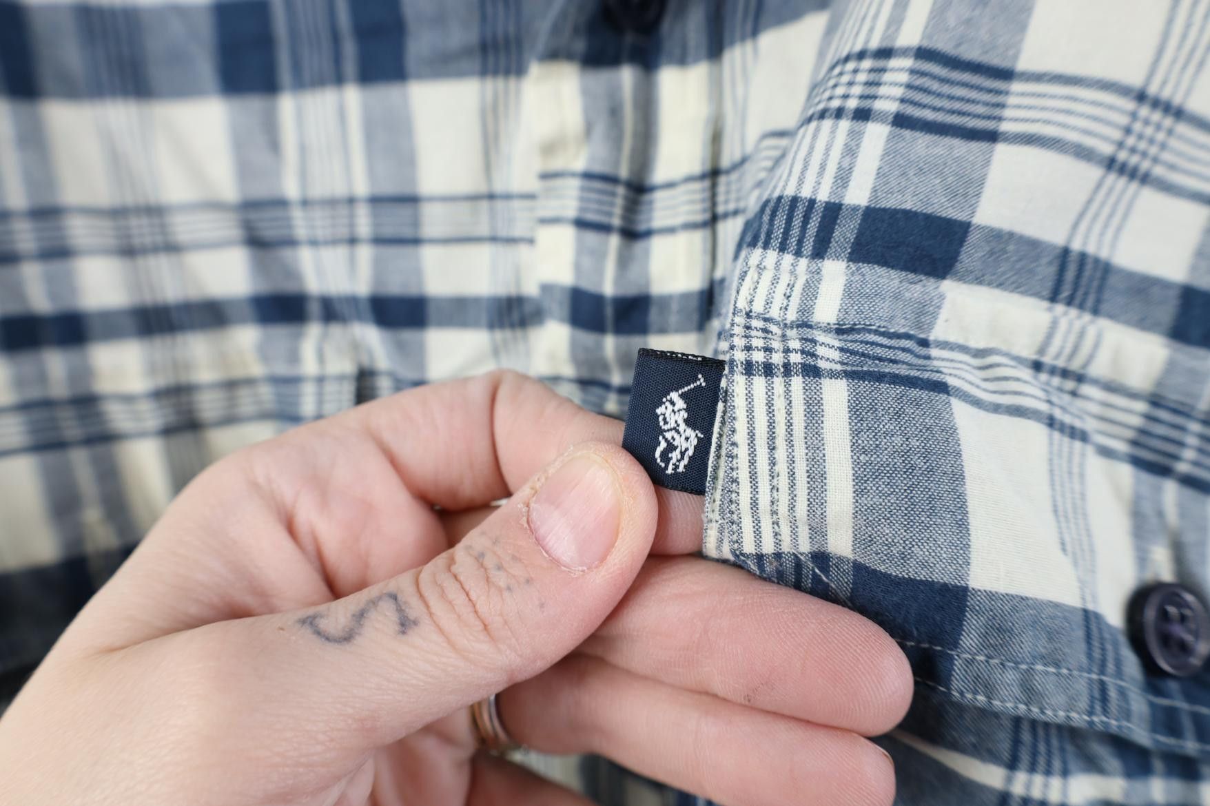 Polo Ralph Lauren Vintage 90s Ralph Lauren Cotton Double Pocket Button Shirt Size US M / EU 48-50 / 2 - 7 Thumbnail