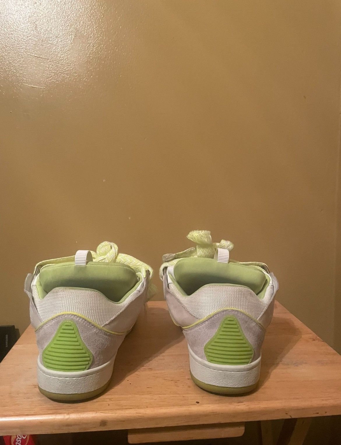 Lanvin lime green and white lanvin curbs Size US 11 / EU 44 - 4 Thumbnail