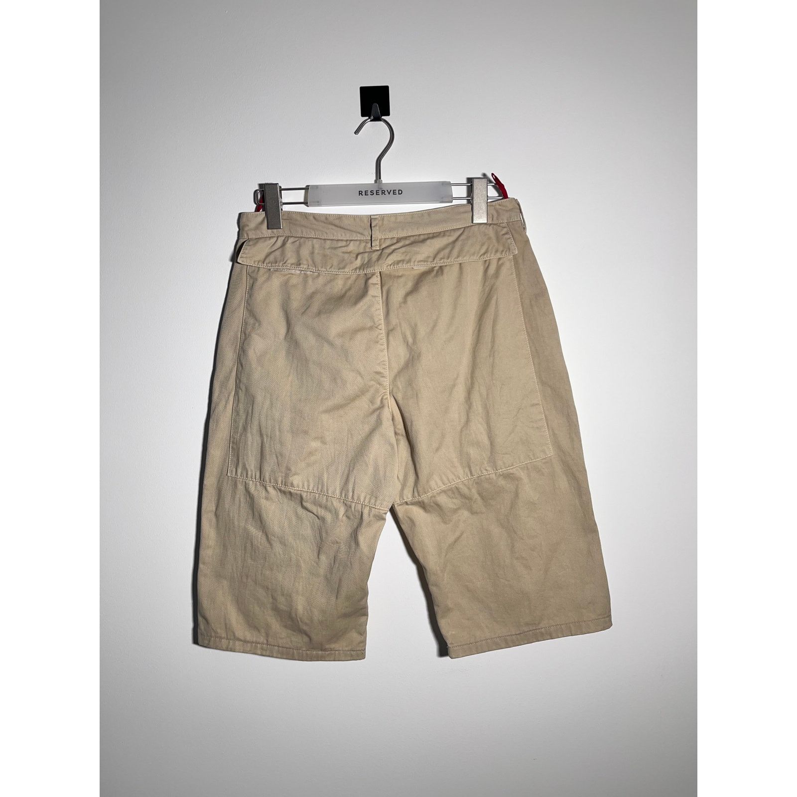 Prada shorts red tab logo rare streetwear 00s Italy designer