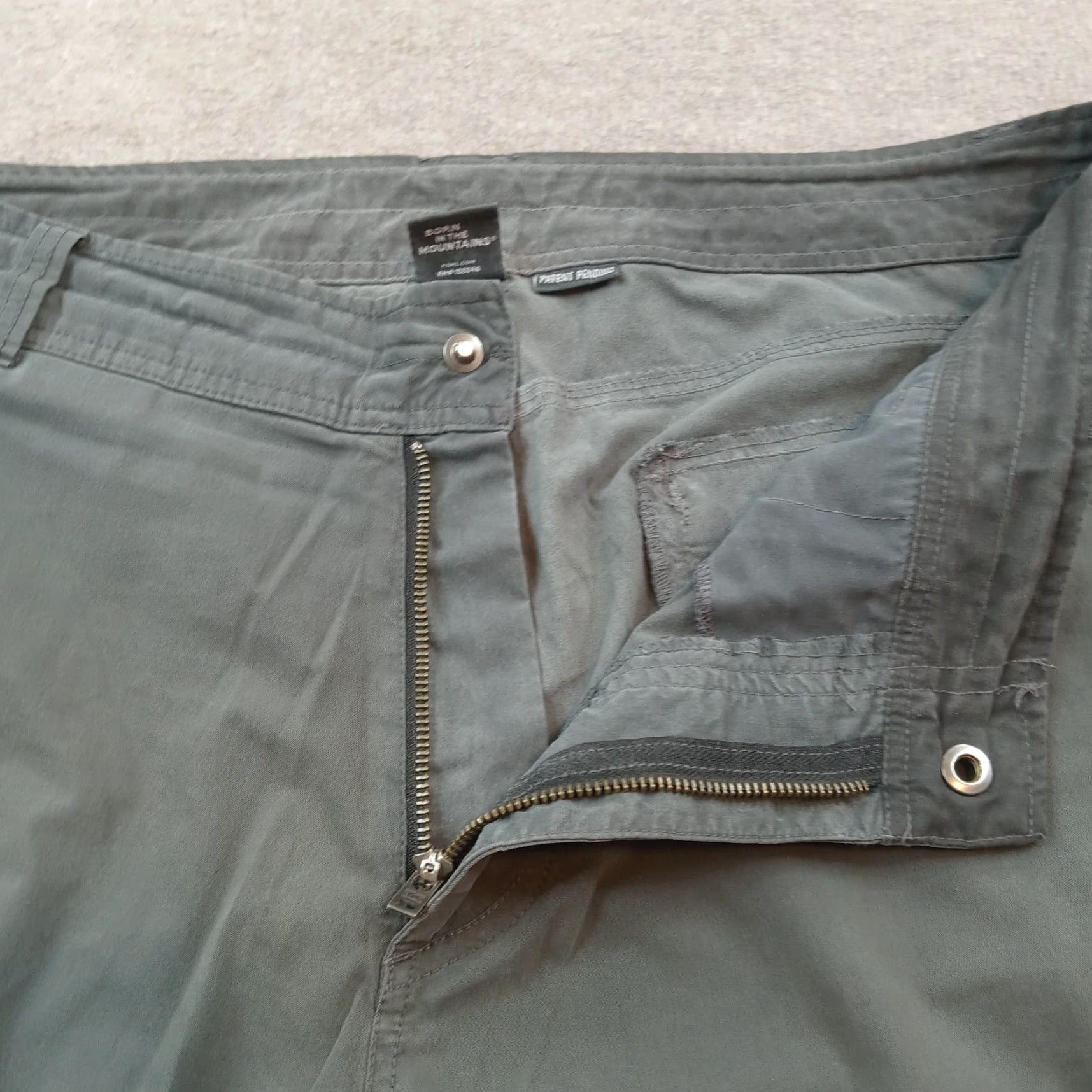 Vintage Kuhl Mens 38x30 Gray Chino Straight Leg Stretch Pants Size US 38 / EU 54 - 6 Thumbnail