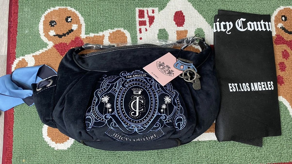 Juicy Couture Juicy Couture Palm Medium Hobo Black Size ONE SIZE - 3 Thumbnail
