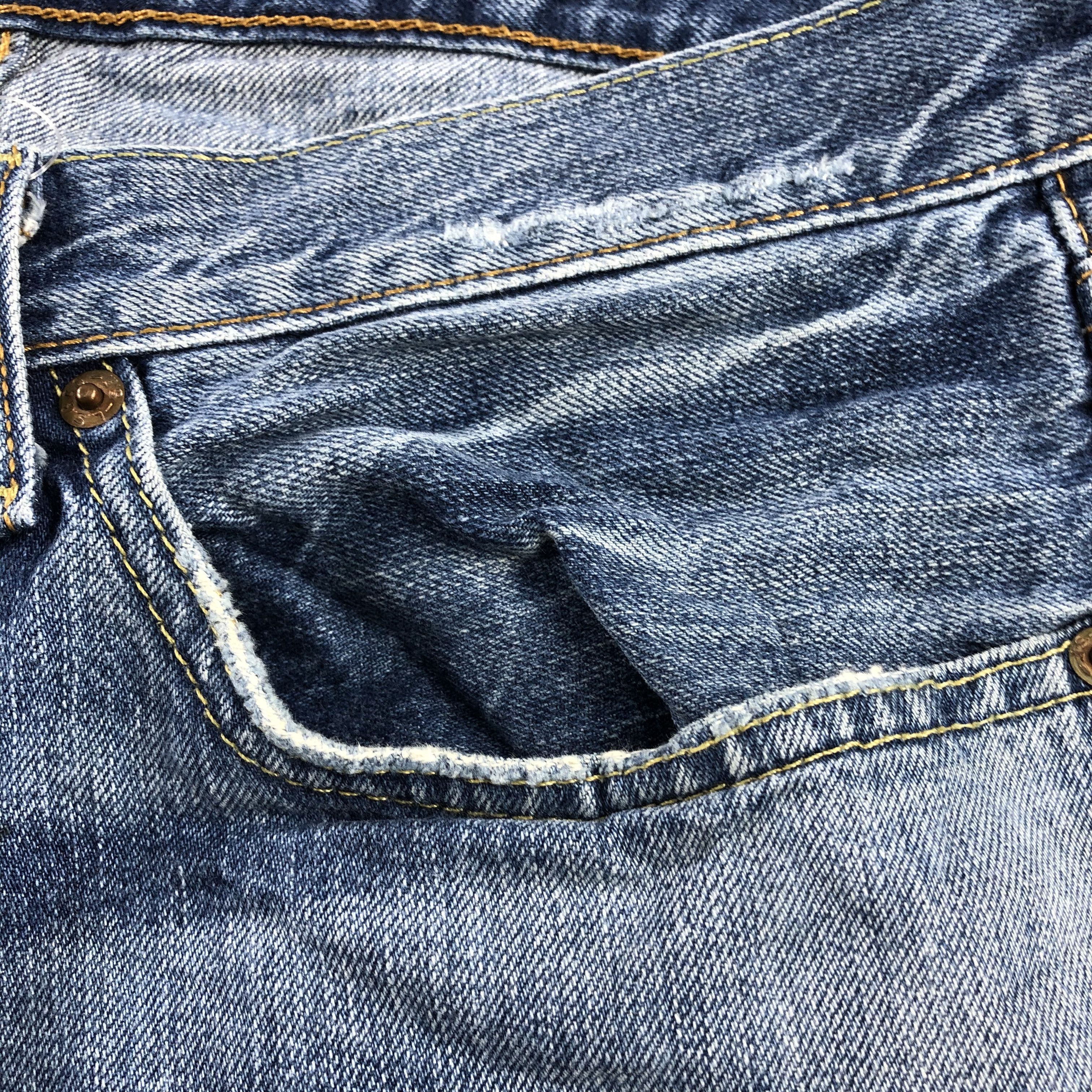 Levi's Levi's 511 Jeans Distressed Denim KJ965 Size US 34 / EU 50 - 16 Thumbnail