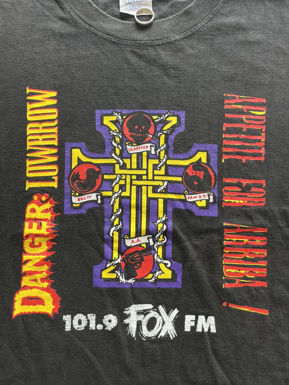 Band Tees × Vintage Vintage DANGER : LOWBROW APPETITE FOR ARRIBA ! 90’s tshirt Size US XXL / EU 58 / 5 - 5 Thumbnail