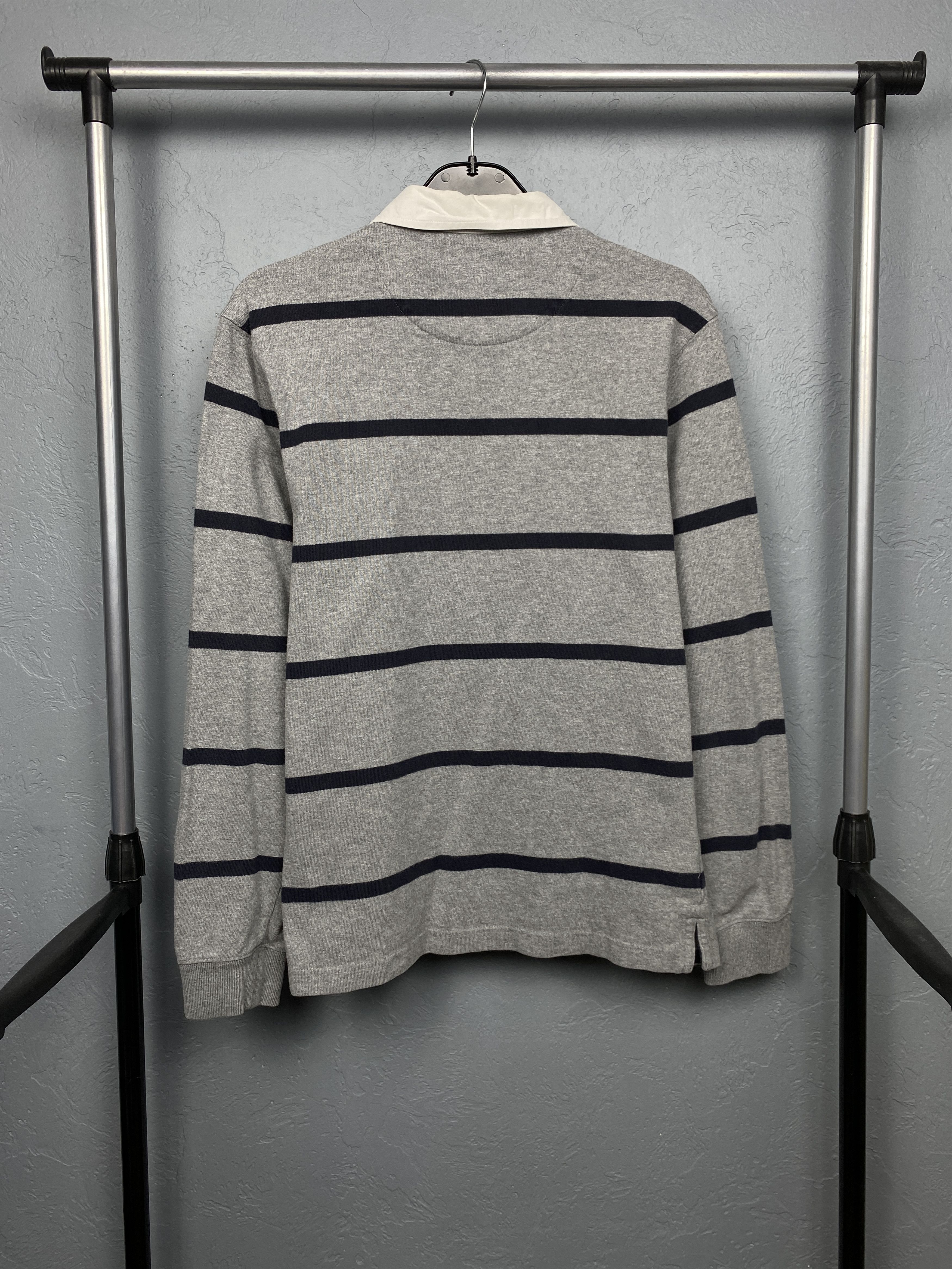 Fred Perry × Vintage Fred Perry Vintage Mens Rugby Long Sleeve Polo Shirt Size US S / EU 44-46 / 1 - 6 Thumbnail