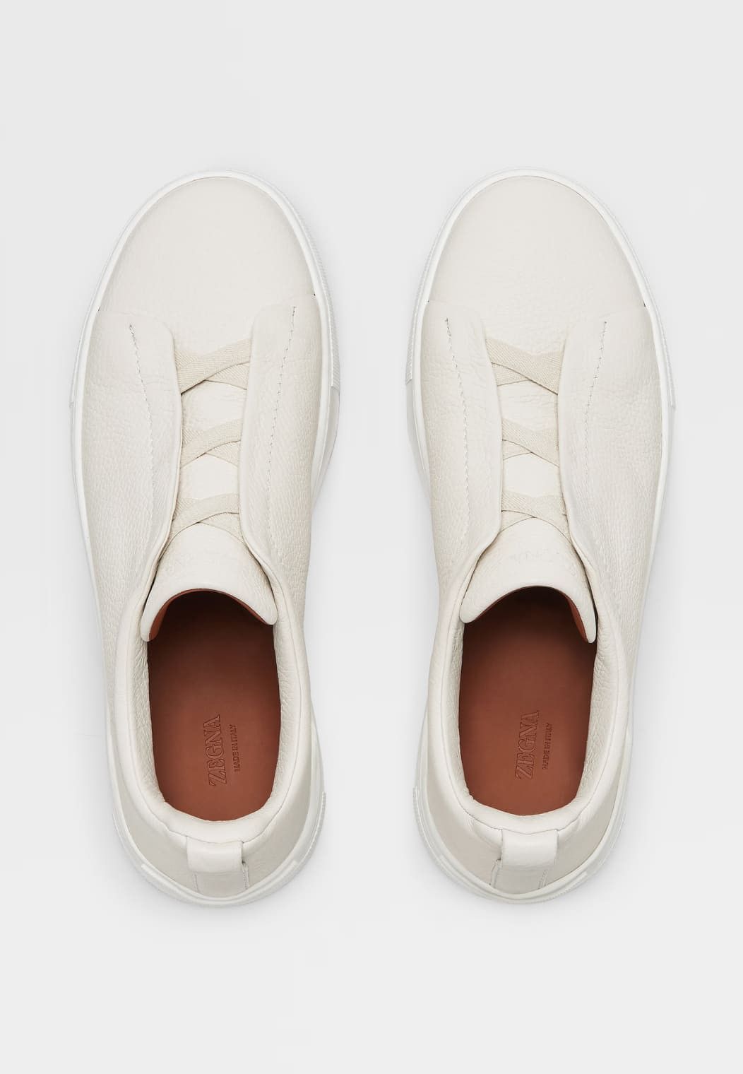 Ermenegildo Zegna o1s1rm0325 RLHCVO Triple Stitch™ Pelle di Cervo Sneakers Size US 9 / EU 42 - 5 Thumbnail