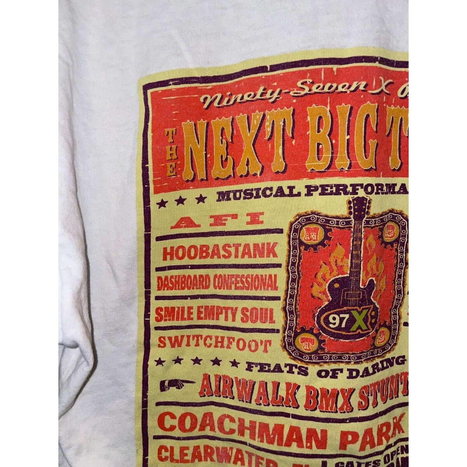 Jerzees Vintage Concert Shirt AFI Less Than Jake Switchfoot Tee M Size US M / EU 48-50 / 2 - 7 Thumbnail