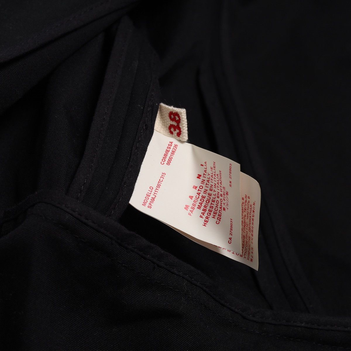 Marni Marni Cotton Open Coat Black With Pockets Long Blazer Jacket Size XS / US 0-2 / IT 36-38 - 16 Thumbnail