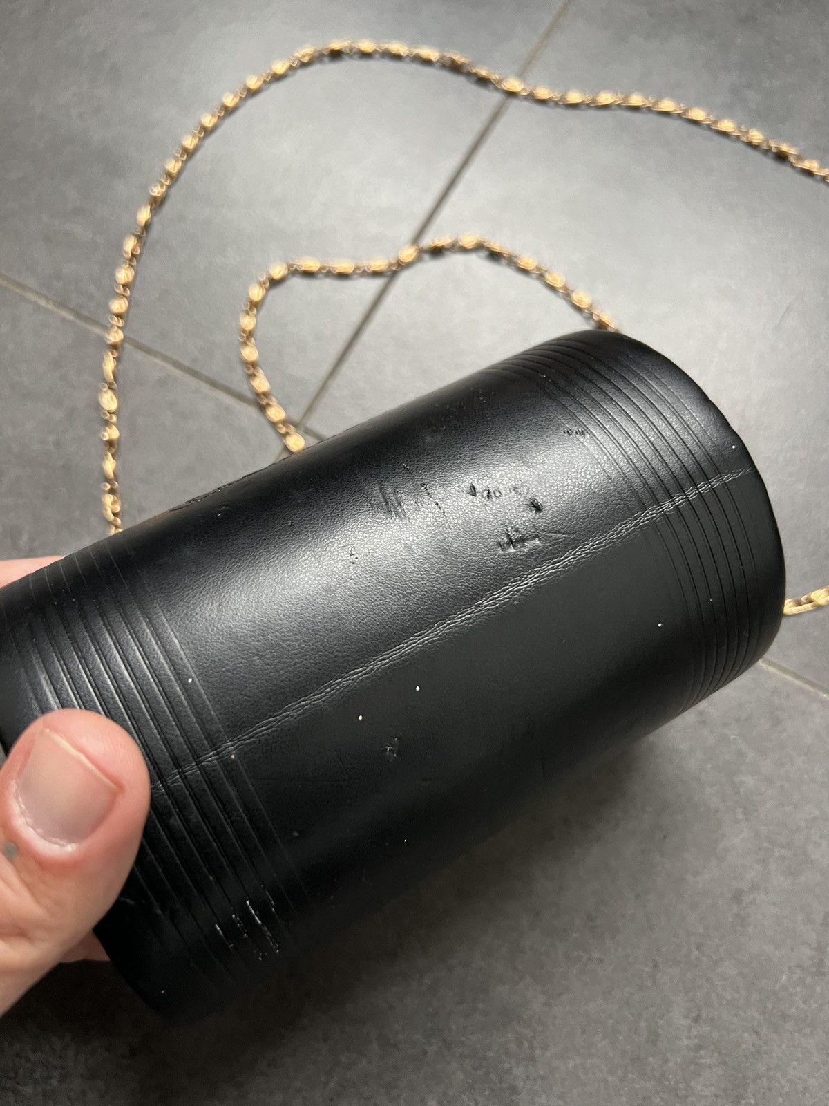 Designer × Jean Paul Gaultier × Vintage Vintage Jean Paul Gaultier Clutch Cylinder Bag Size ONE SIZE - 11 Thumbnail