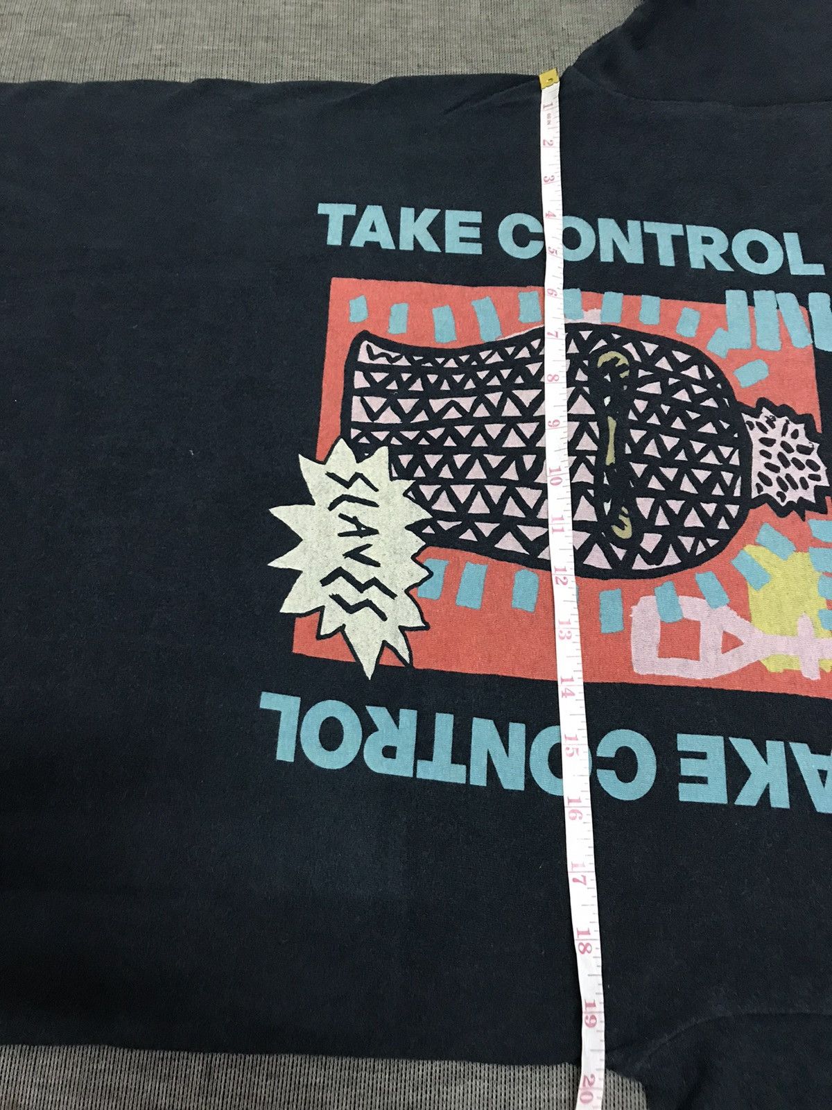 Band Tees Slaves Take Control British Punk Band Tees Size US M / EU 48-50 / 2 - 6 Thumbnail