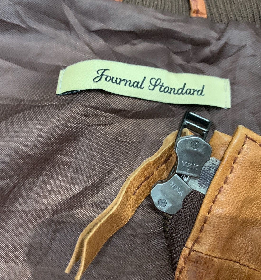 Journal Standard JOURNAL STANDARD JAPAN SHEEPSKIN LEATHER BIKER JACKET Size US S / EU 44-46 / 1 - 10 Thumbnail