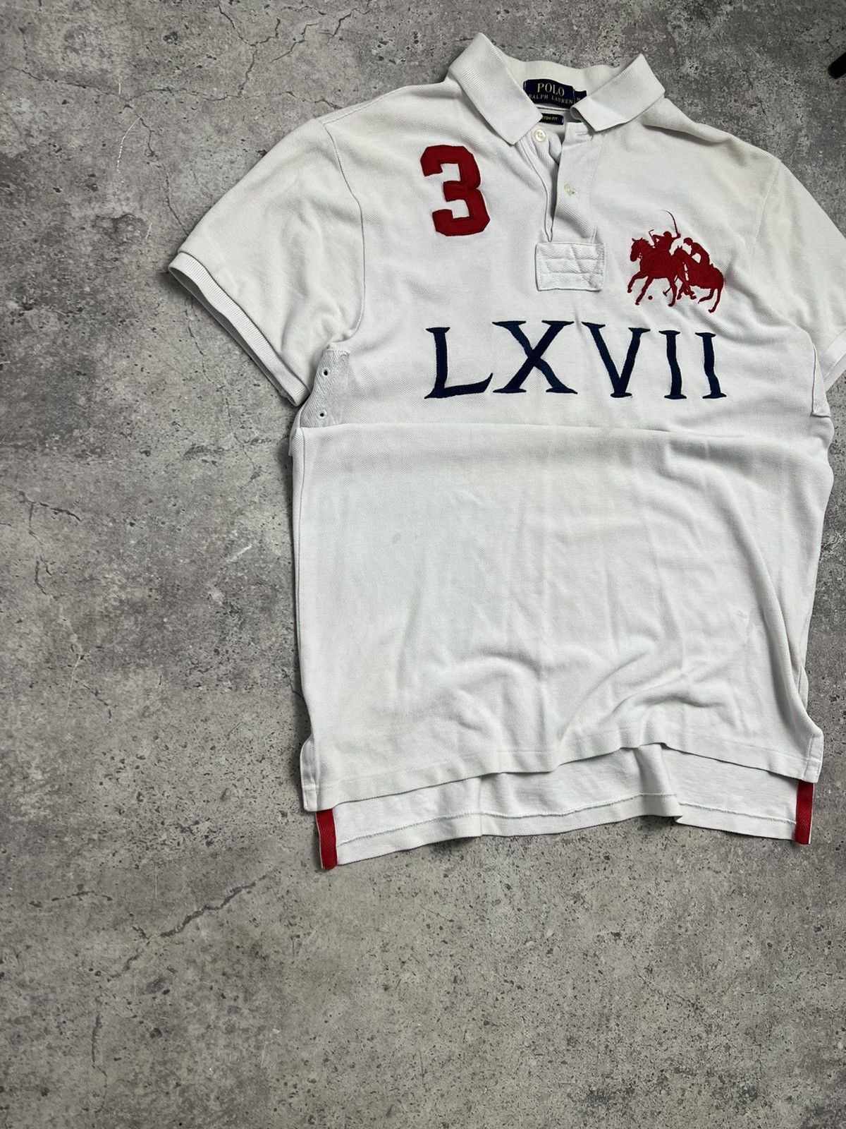Polo Ralph Lauren × Vintage Vintage Polo Ralph Lauren Big Logo Polos Size US L / EU 52-54 / 3 - 2 Thumbnail
