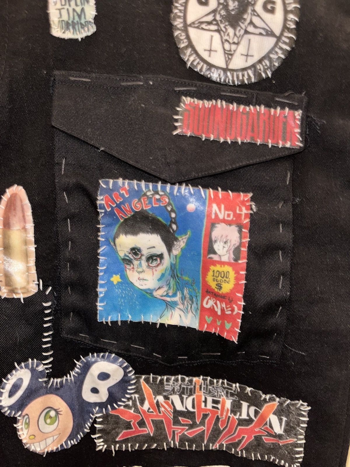 Missing Since Thursday Missing Since Thursday Patch Jeans Custom Size US 36 / EU 52 - 8 Thumbnail