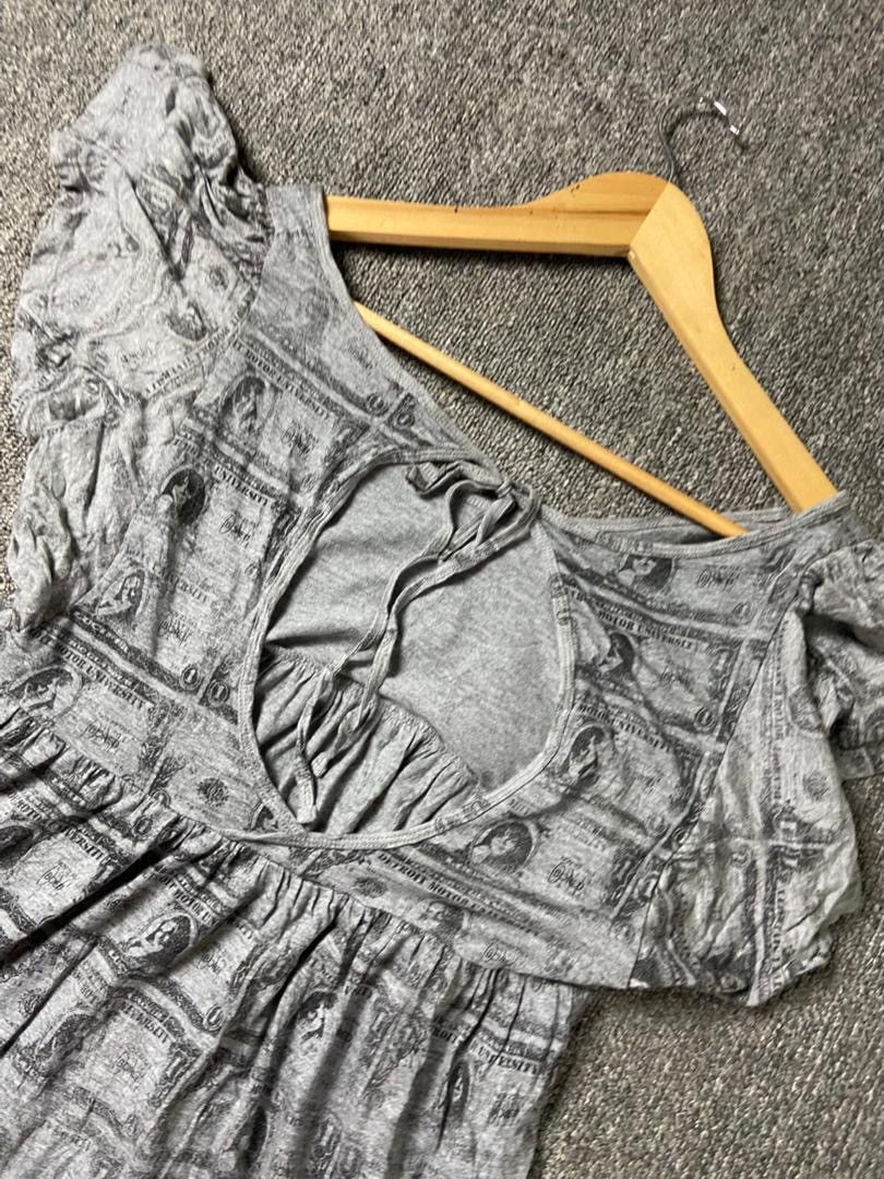 Hysteric Glamour Hysteric Glamour Money Graphic Dress (199) Size ONE SIZE - 3 Thumbnail
