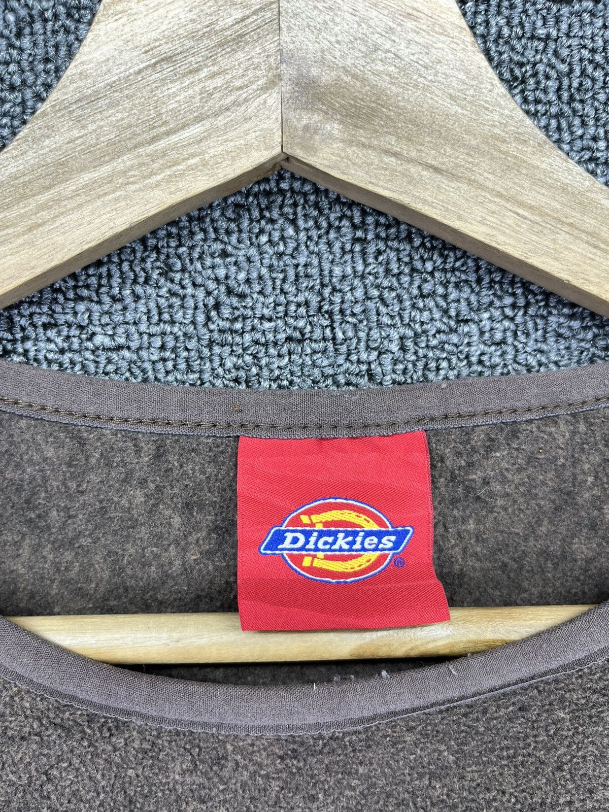 Dickies Dickies Brown Fleece Sweatshirts Size L / US 10 / IT 46 - 5 Thumbnail