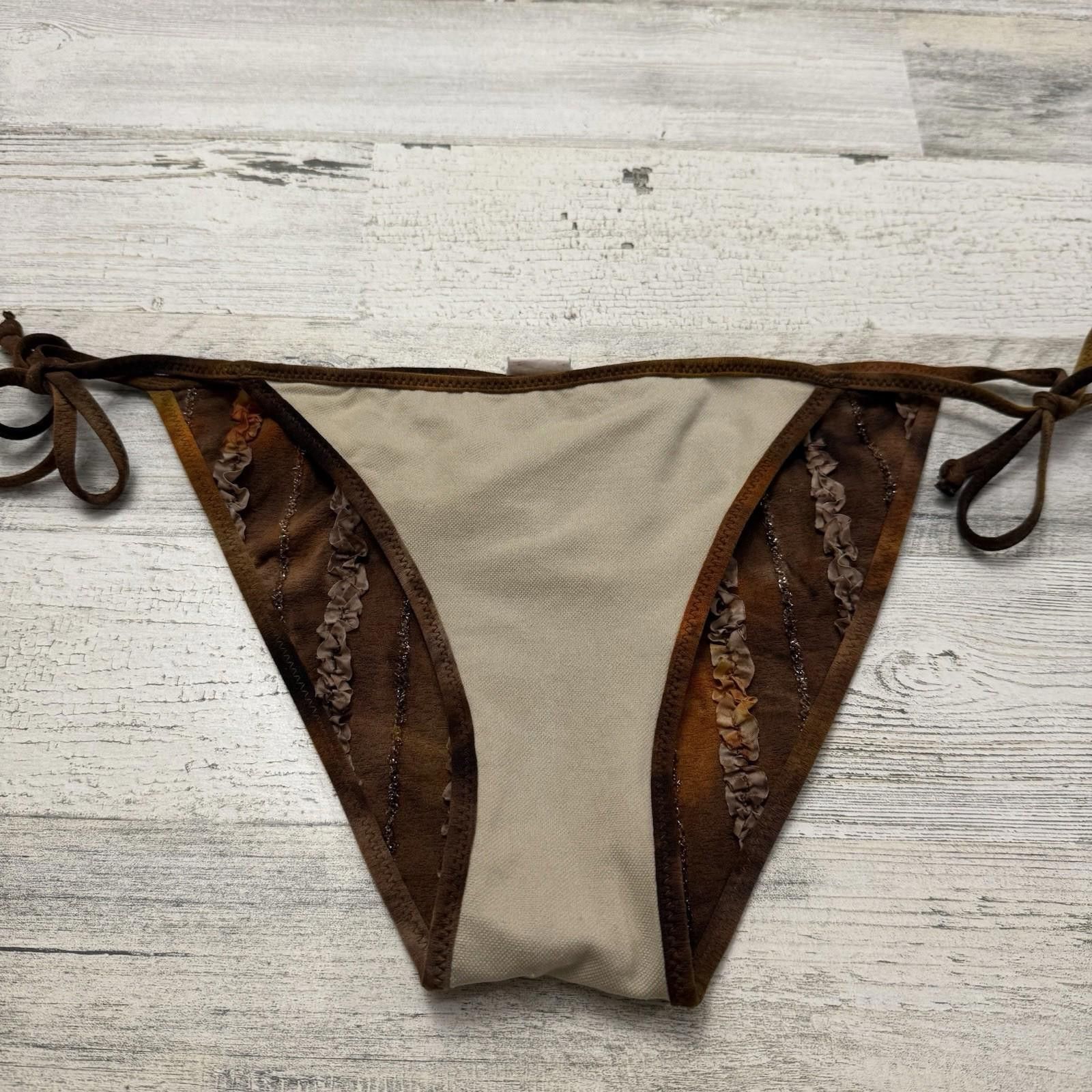 The Unbranded Brand Y2k boho indie tie dye swim bottoms medium Size ONE SIZE - 6 Thumbnail