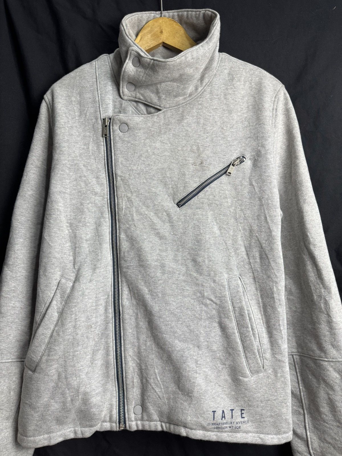 If Six Was Nine × Japanese Brand Asymmetrical Tate Jacket Sweat Japanese Brand Size US L / EU 52-54 / 3 - 3 Thumbnail